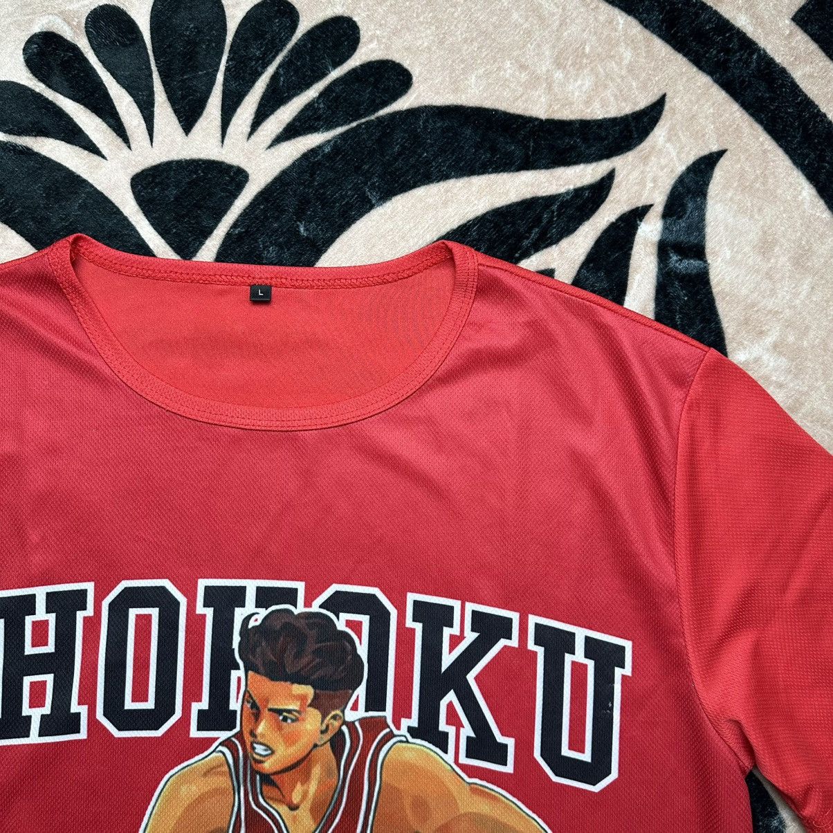 Anime Slam Dunk Shohoku Jersey Tee Size US L / EU 52-54 / 3 - 3 Thumbnail