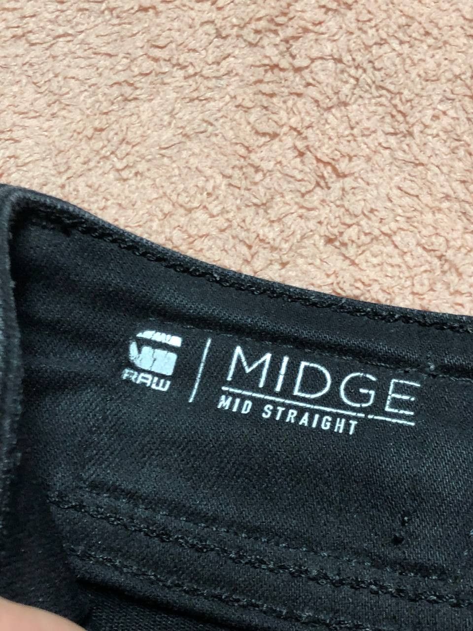G-Star vintage jeans MIDGE G-Star Raw logo Y2K streetwear Size US 29 - 2 Thumbnail