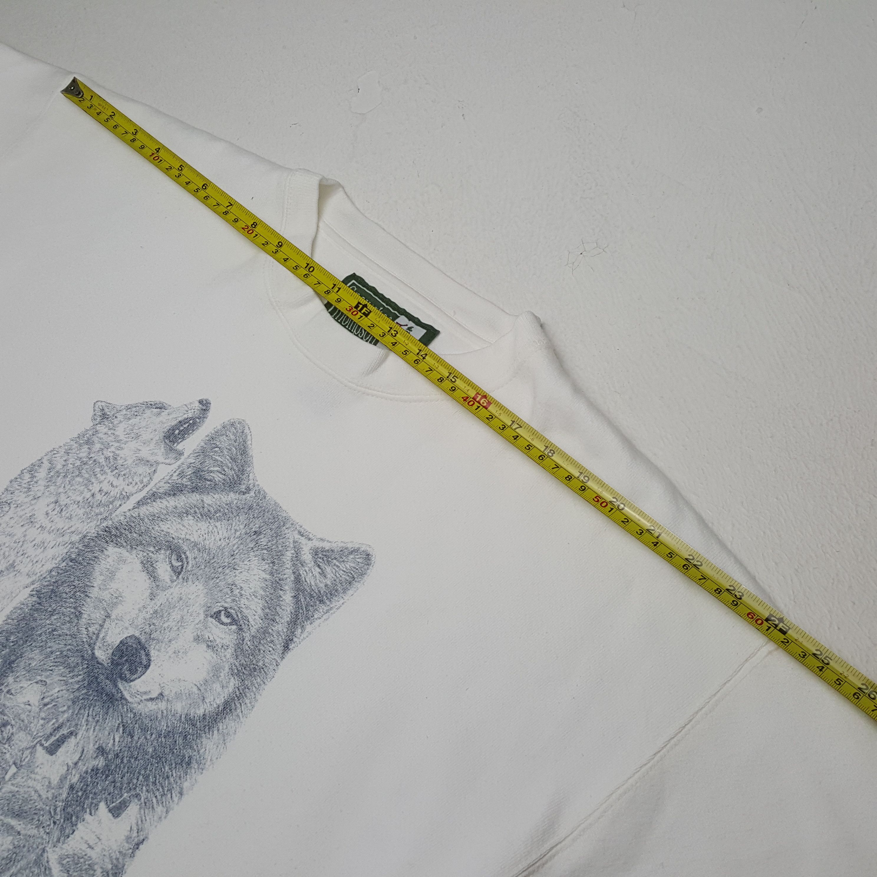 LONE WOLF × Vintage Vintage WILDERNESS COMPANION Fox Sweatshirst Size US L / EU 52-54 / 3 - 4 Thumbnail