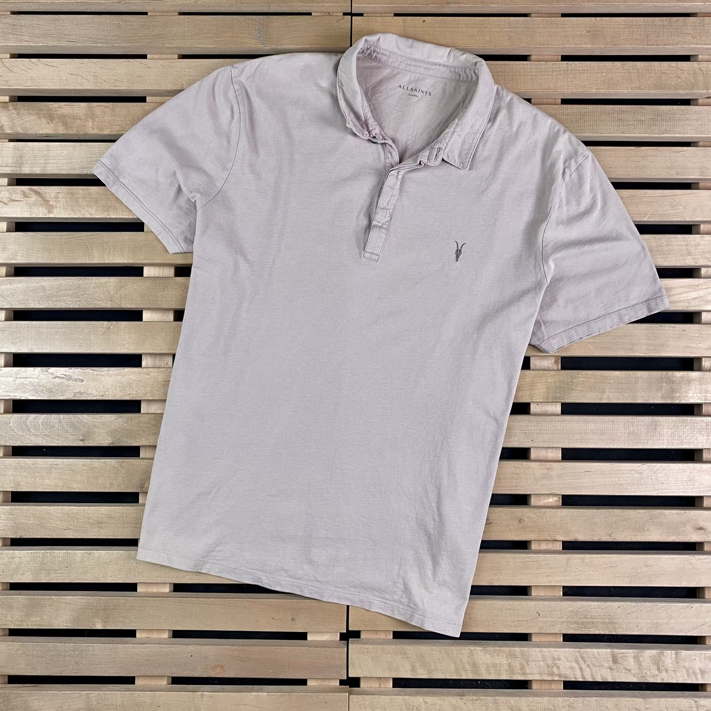 Allsaints Men’s Polo T-Shirt Allsaints Size XL Size US XL / EU 56 / 4 - 1 Thumbnail
