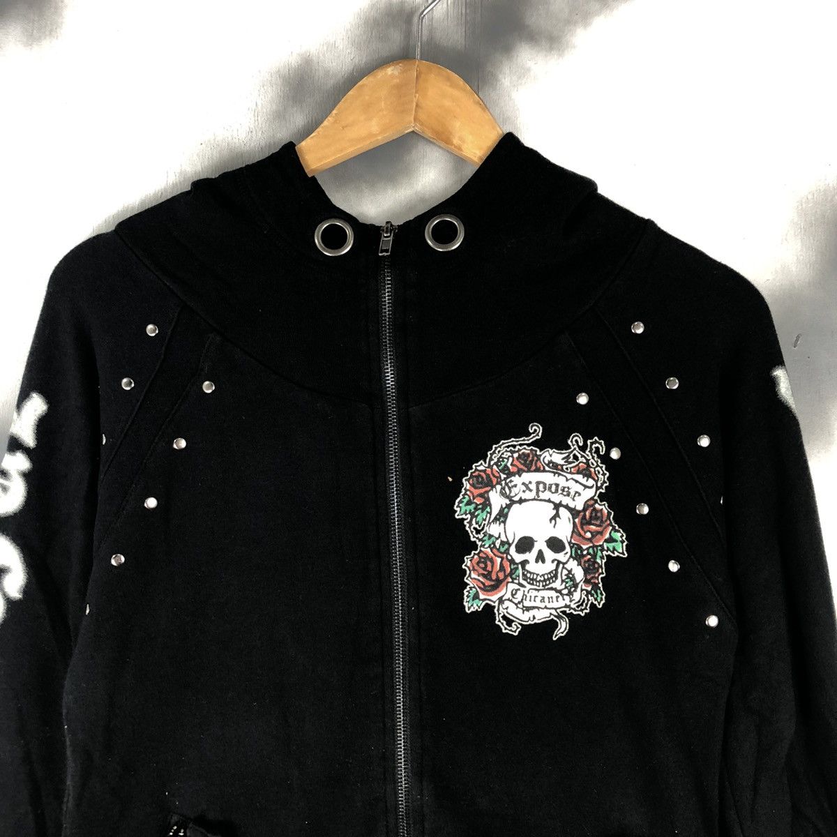 Black Label × Punk and Yo DIG DEEP BLACK LABEL SKULLS PUNK STYLE Size US L / EU 52-54 / 3 - 5 Thumbnail
