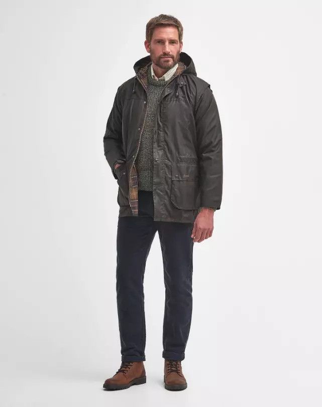 Barbour Barbour Classic Durham Wax Jacket Size US L / EU 52-54 / 3 - 1 Thumbnail