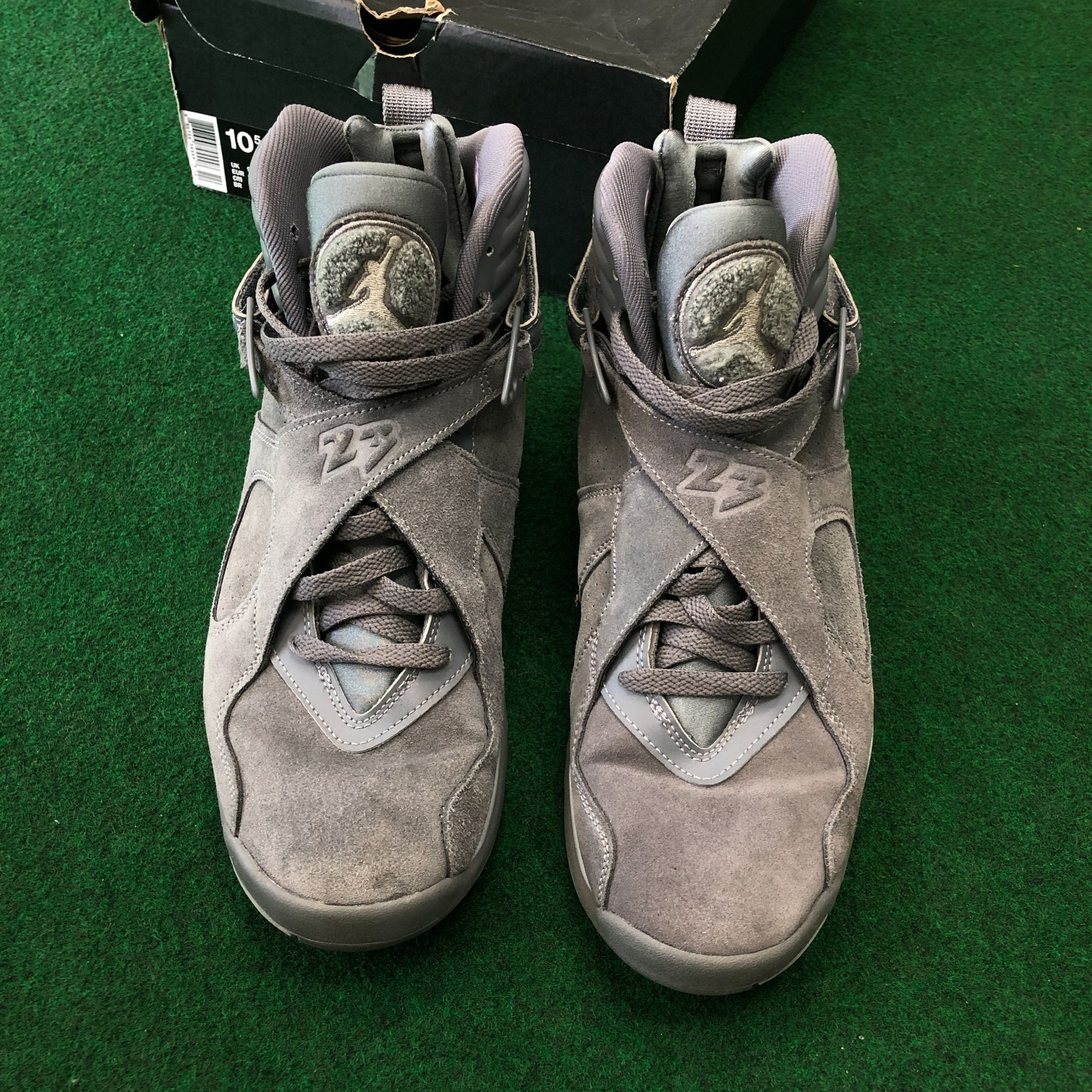 Nike Pre-Owned Air Jordan 8 Retro ‘Cool Grey’ - Size 10.5 Size US 10.5 / EU 43-44 - 2 Thumbnail
