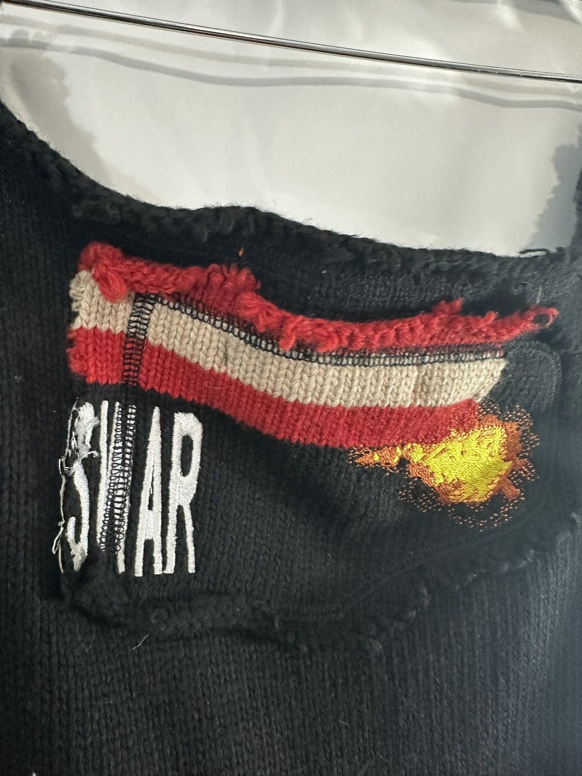 Who Decides War WHO DECIDES WAR sweater knotwear Size US L / EU 52-54 / 3 - 11 Thumbnail