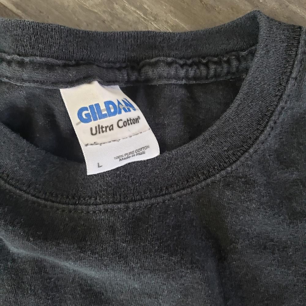 Gildan Black Skin & Bones Short Sleeve Size US L / EU 52-54 / 3 - 4 Thumbnail