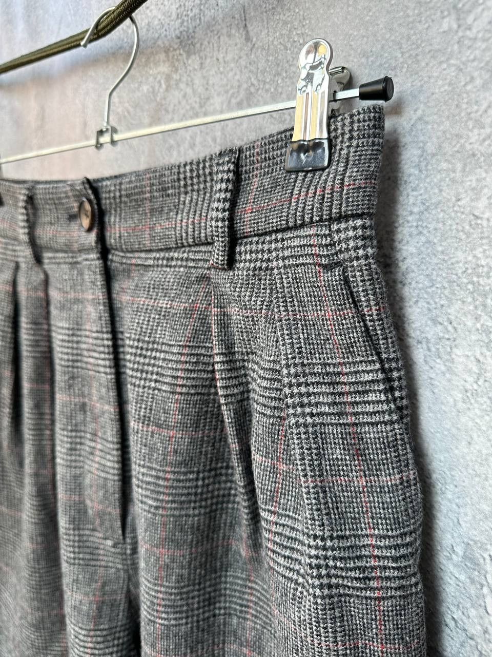 Other TOAST Wool Glen Check Trousers Vintage Classic Wool Pants Size 23" - 6 Thumbnail