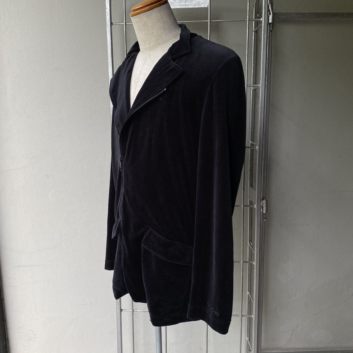 Adidas Adidas Black Velour Zip Jacket Size US M / EU 48-50 / 2 - 7 Thumbnail