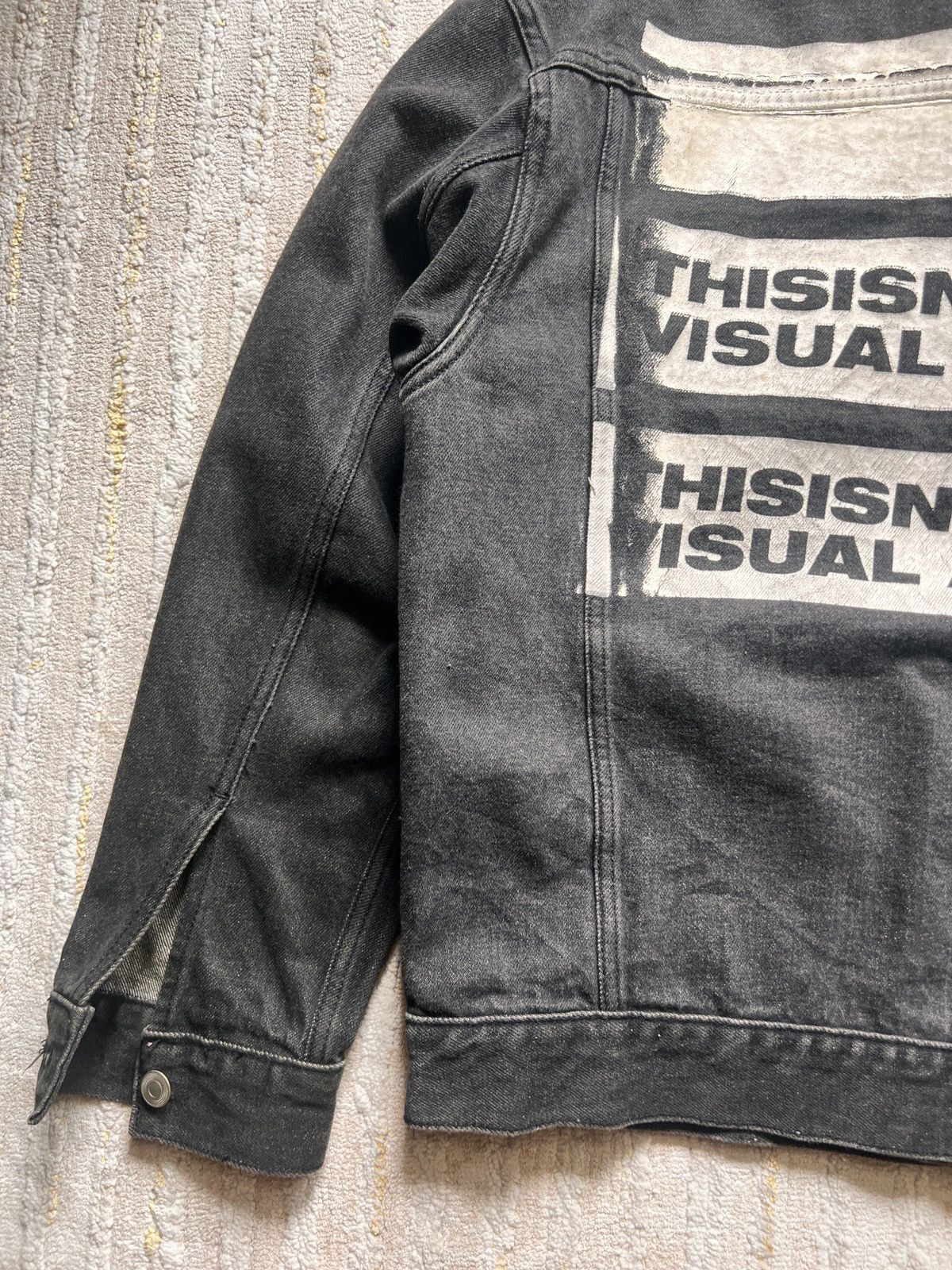 thisisneverthat Thisisneverthat Visual Archive Denim Jacket Size US M / EU 48-50 / 2 - 6 Thumbnail