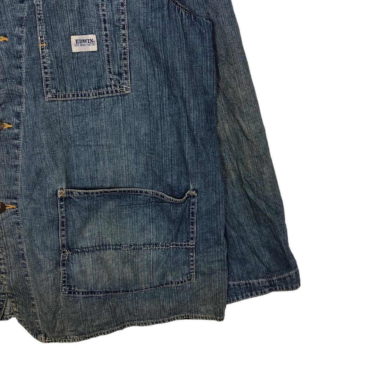 Toyo Enterprises 🔥90’s Chore Jacket Edwin Over Works Factory Toyo Enterprise Size US L / EU 52-54 / 3 - 5 Thumbnail