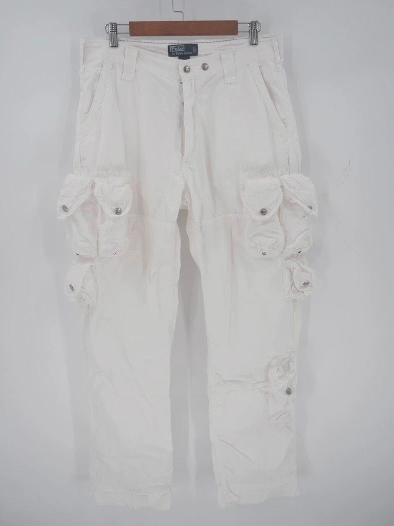 Polo Ralph Lauren Polo ralph laurenWhite workwear trousers 2503-Nextarrow Size US 34 / EU 50 - 1 Thumbnail