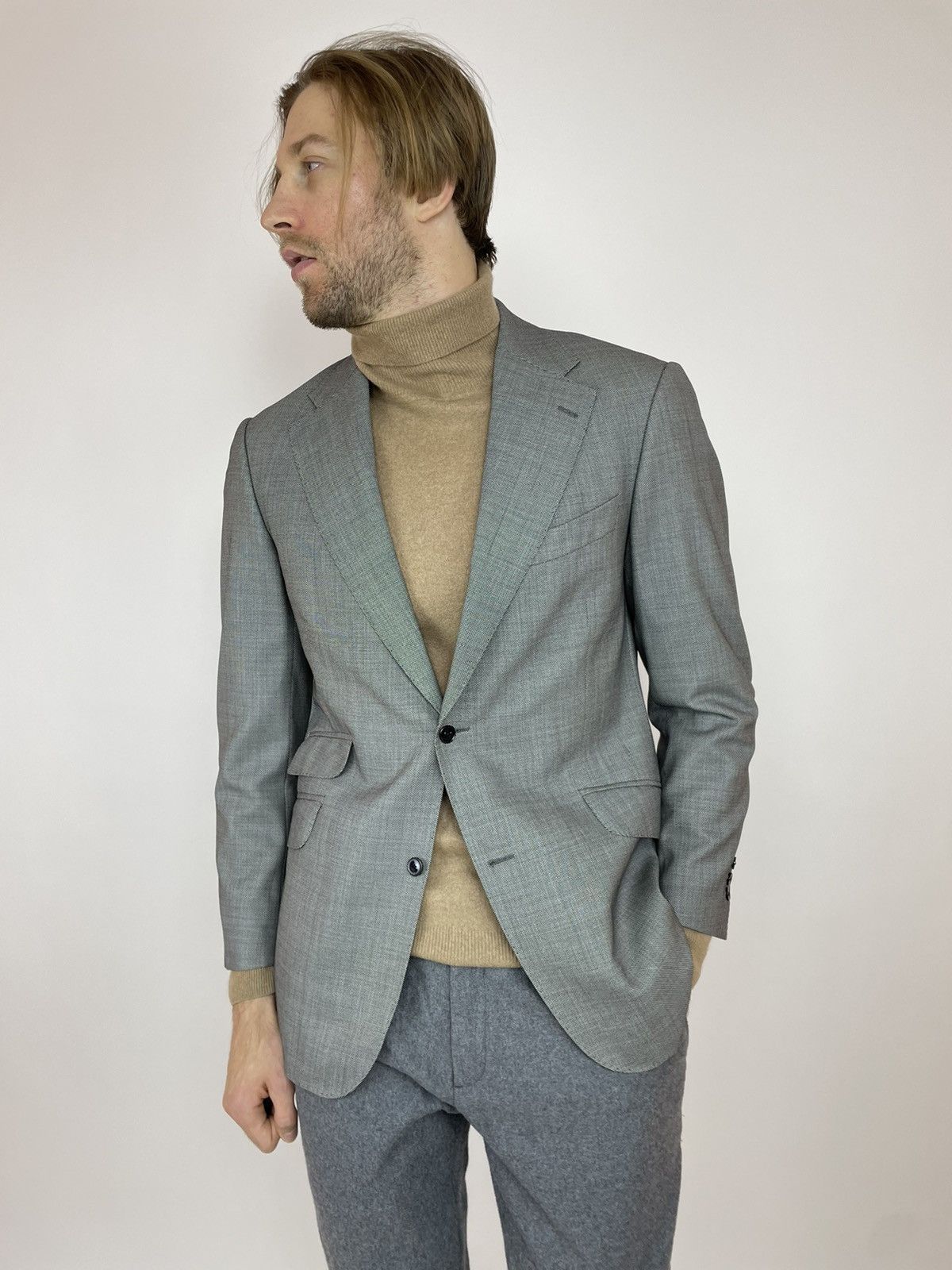 Designer × Emanuel Ungaro emanual ungaro wool blazer Mens size 50R Size 50R - 9 Thumbnail
