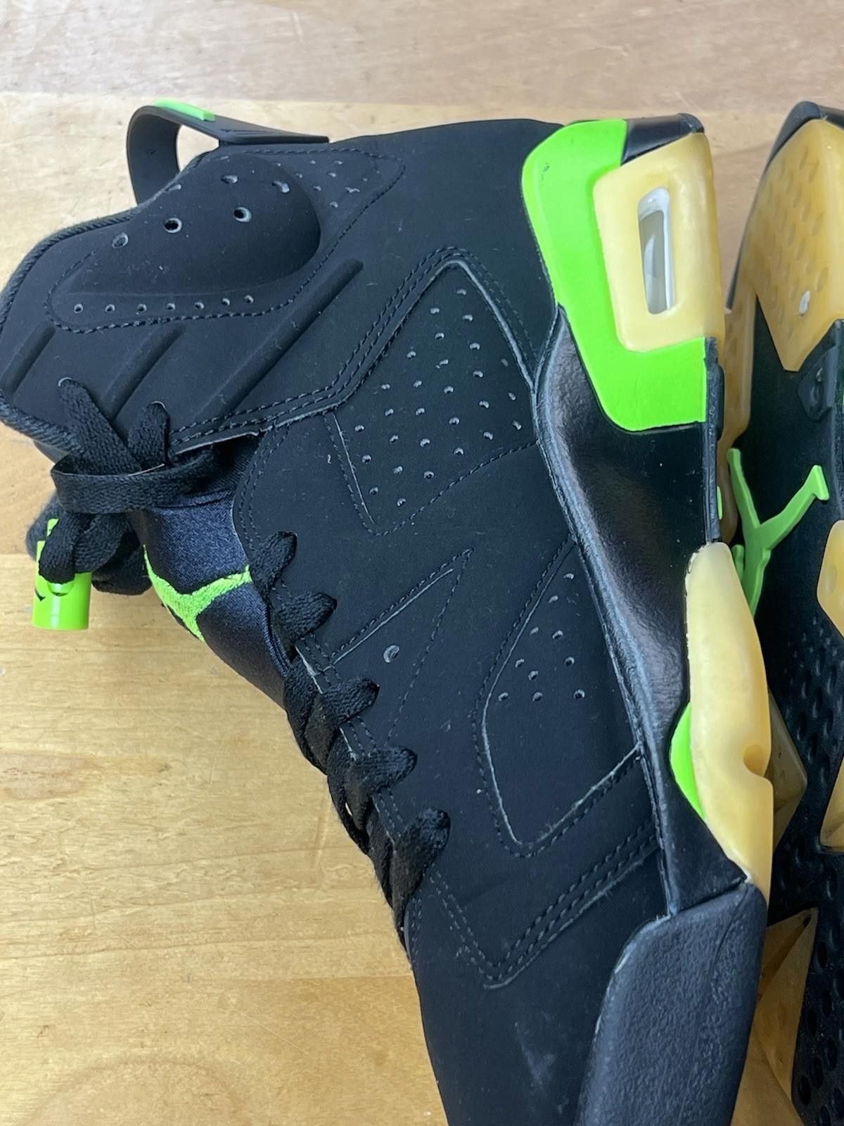 Jordan Brand Size 10 - Air Jordan 6 Retro Ele Green/Black Neon CT8529-003 Size US 10 / EU 43 - 11 Thumbnail