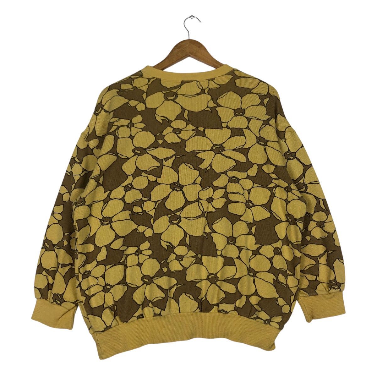 Japanese Brand × Vintage Vintage Charlotte Floral Sweatshirt 90s Streetwear Medium Size US M / EU 48-50 / 2 - 7 Thumbnail