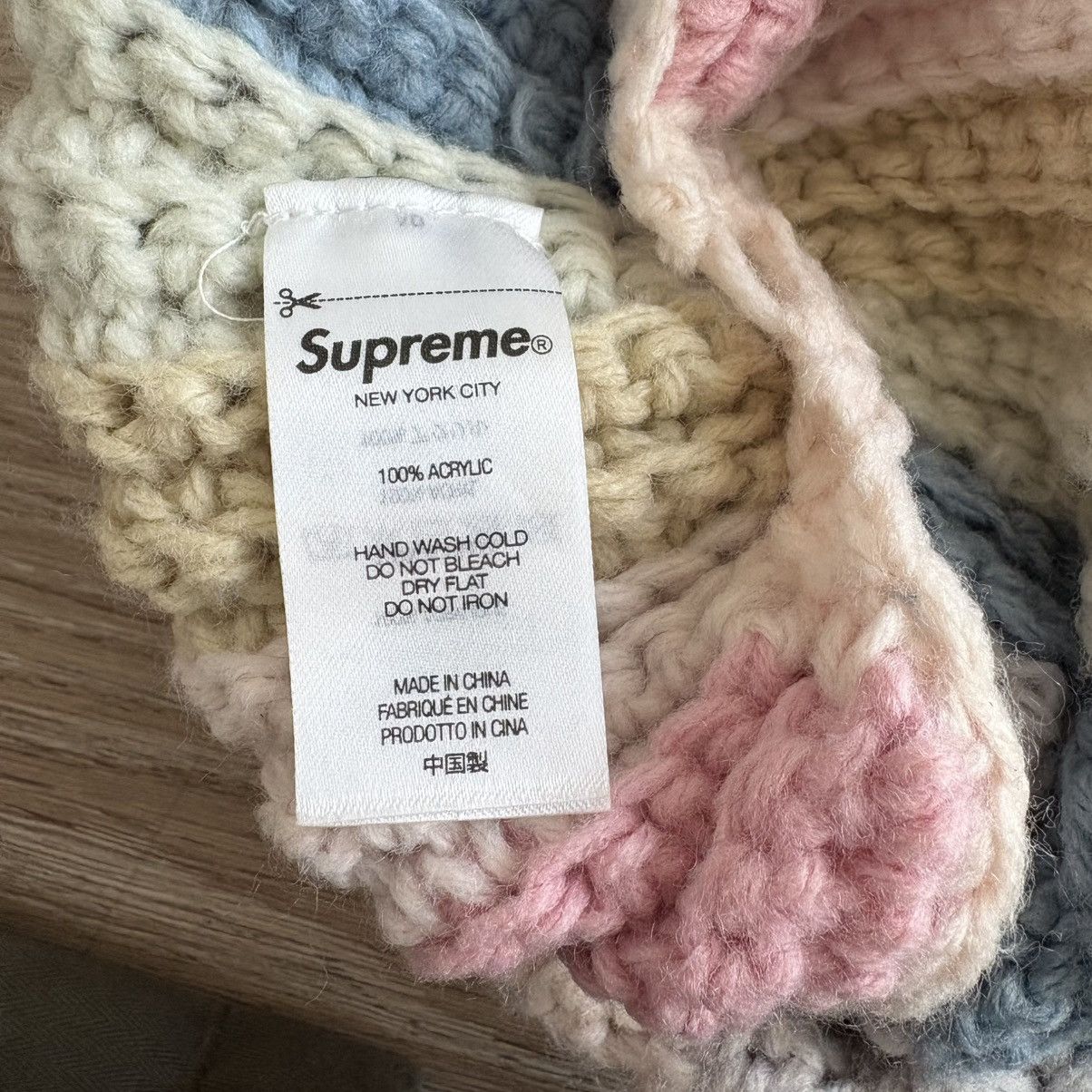 Supreme Supreme Gradient Beanie White Size ONE SIZE - 3 Thumbnail