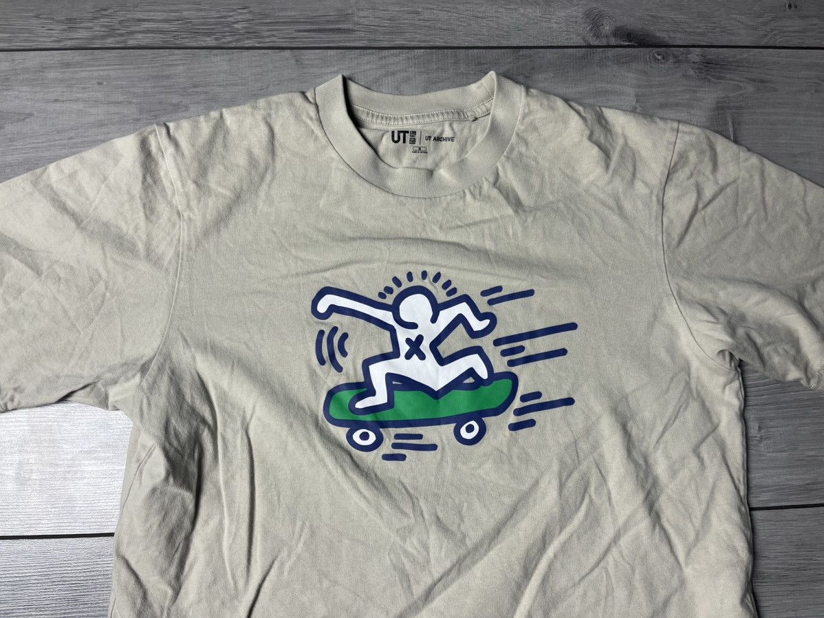 Japanese Brand Uniqlo X Keith Harring Tshirt ut archive size Medium Size US M / EU 48-50 / 2 - 3 Thumbnail