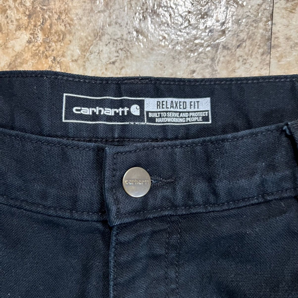 Carhartt Black Double Knee Carhartt Pants Size US 32 / EU 48 - 3 Thumbnail