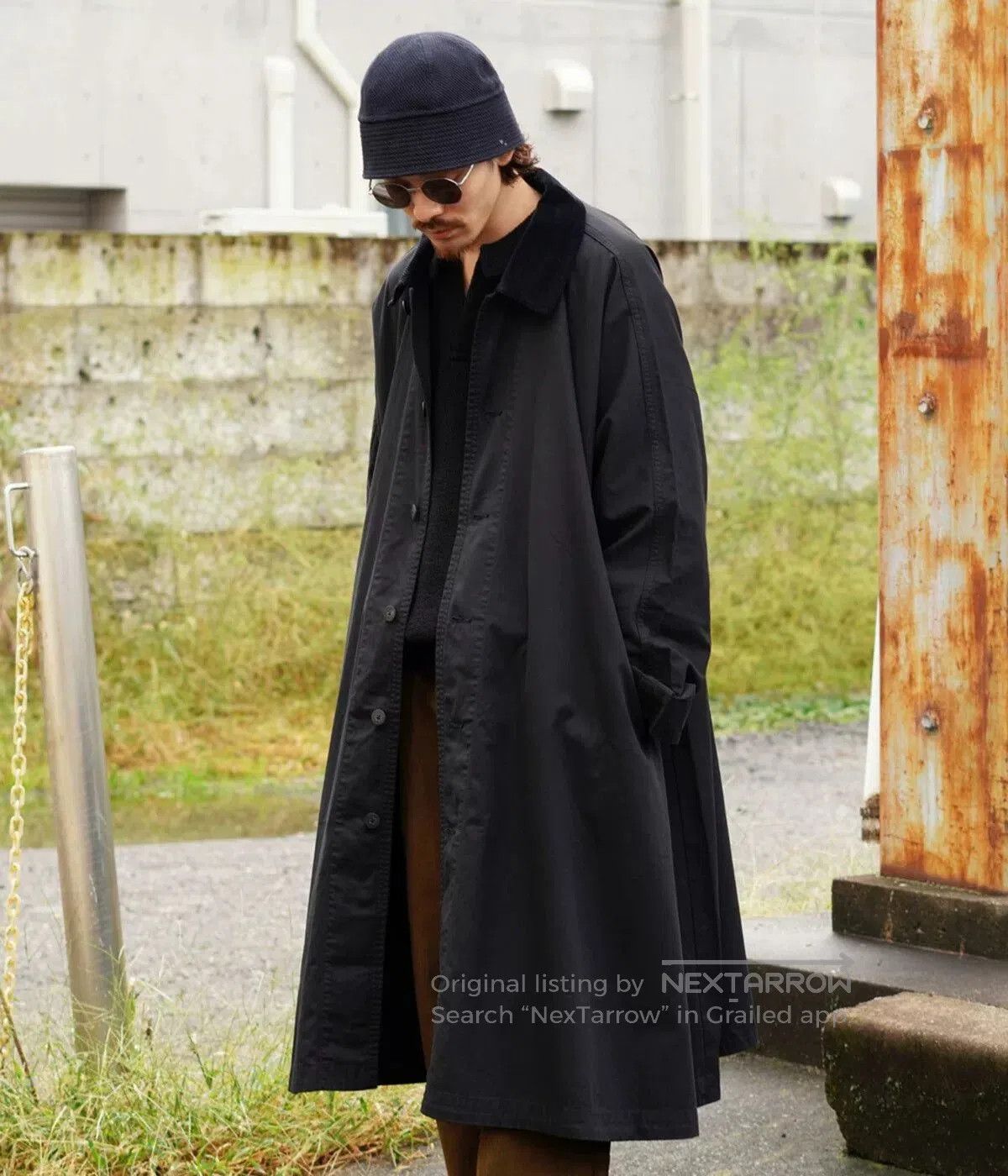 Porter Classic Paraffin Corduroy Swing Coat. Size US S / EU 44-46 / 1 - 7 Thumbnail