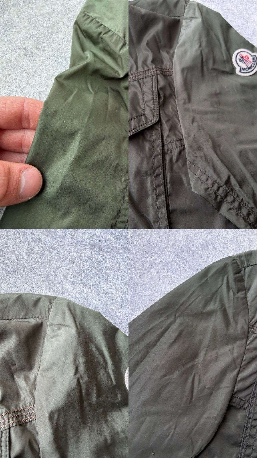 Moncler Moncler Jabes Giubbotto Military Field Windbreaker Jacket L Size US L / EU 52-54 / 3 - 14 Thumbnail