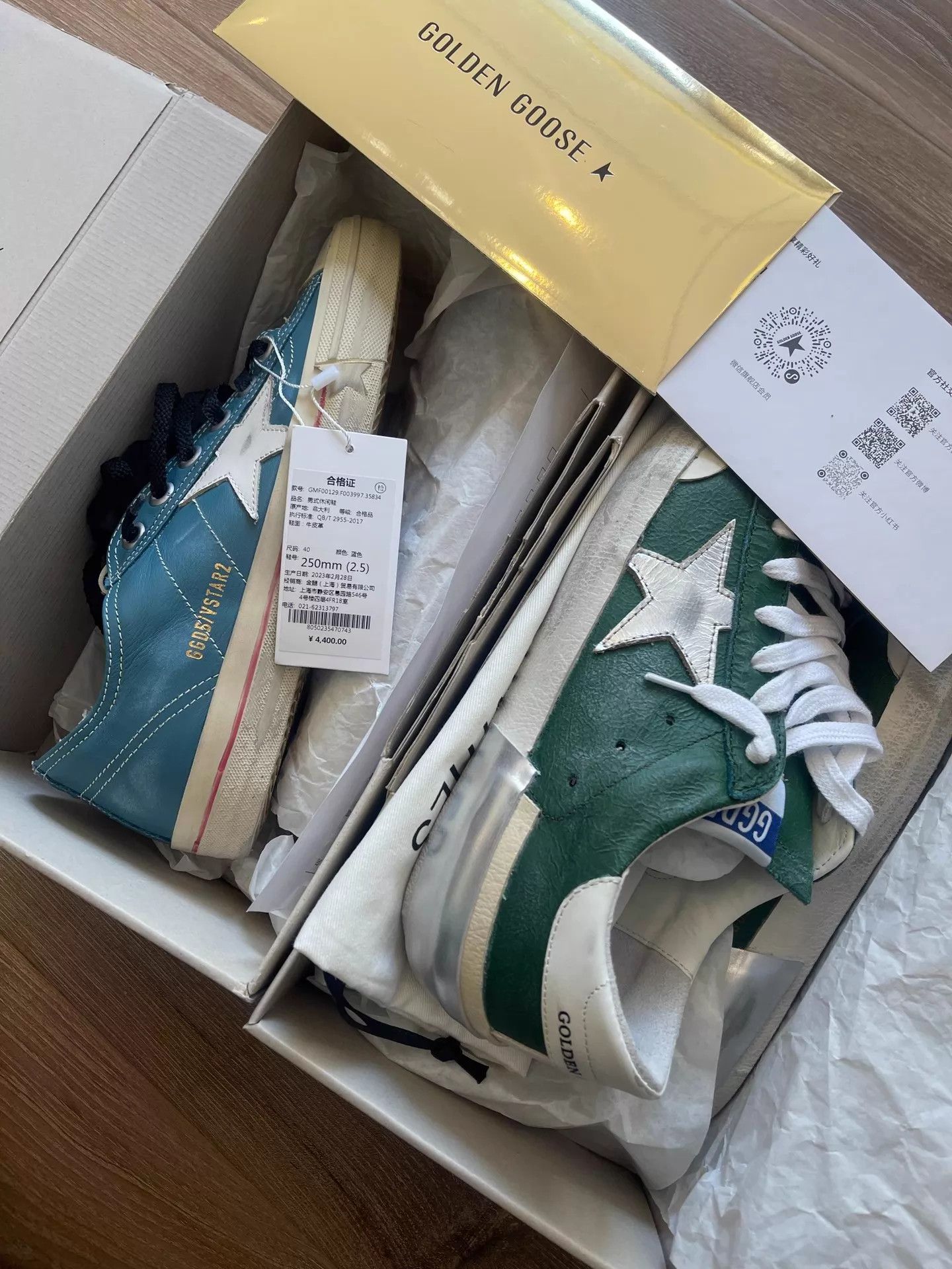 Golden Goose Golden Goose Distressed / Dirty Sneakers Nike 42 New Size US 9 / EU 42 - 1 Thumbnail