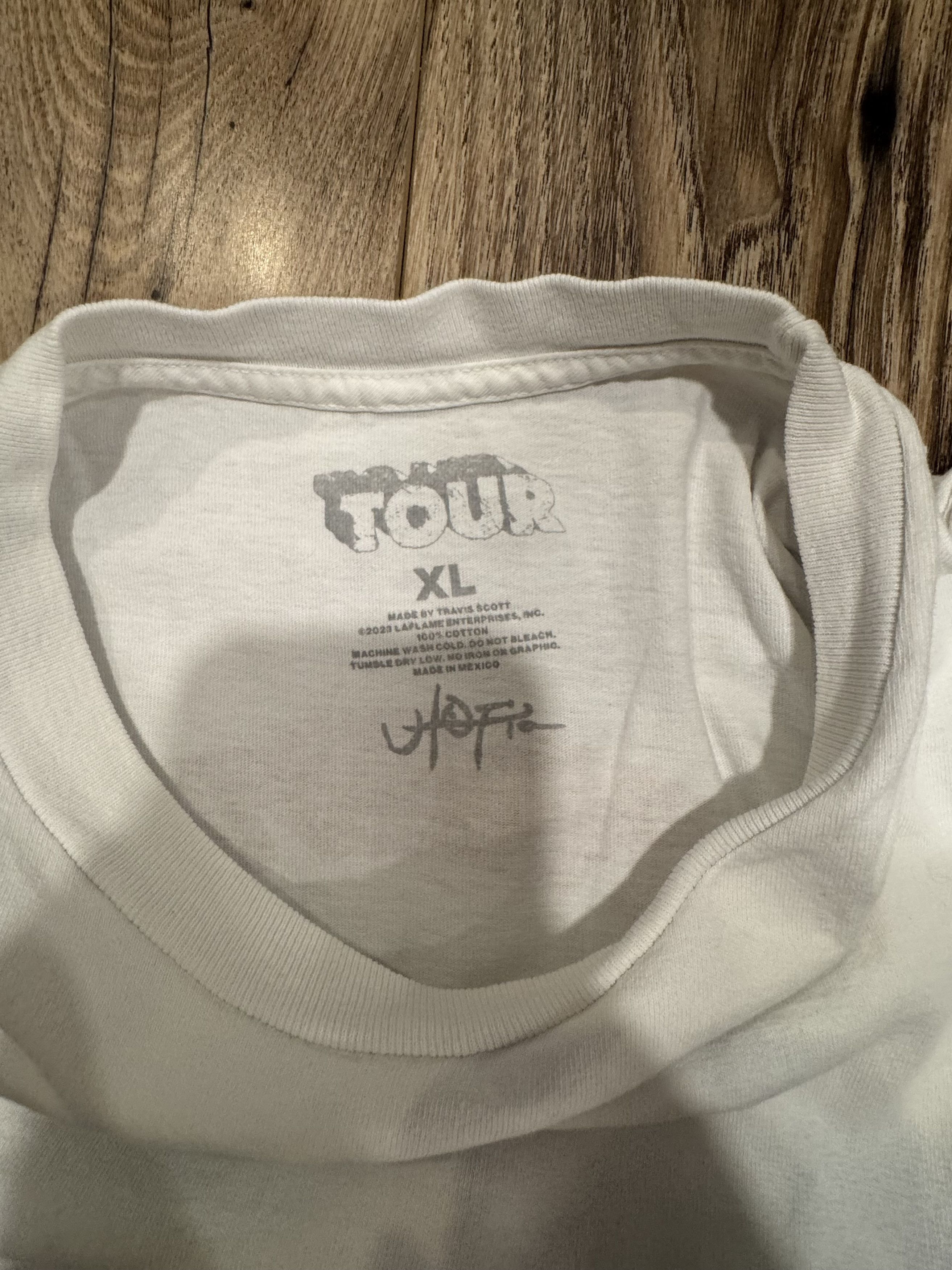 Other Travis Scott “Circus Maximus” Tour 2023 Tee – White – XL Size US XL / EU 56 / 4 - 3 Thumbnail