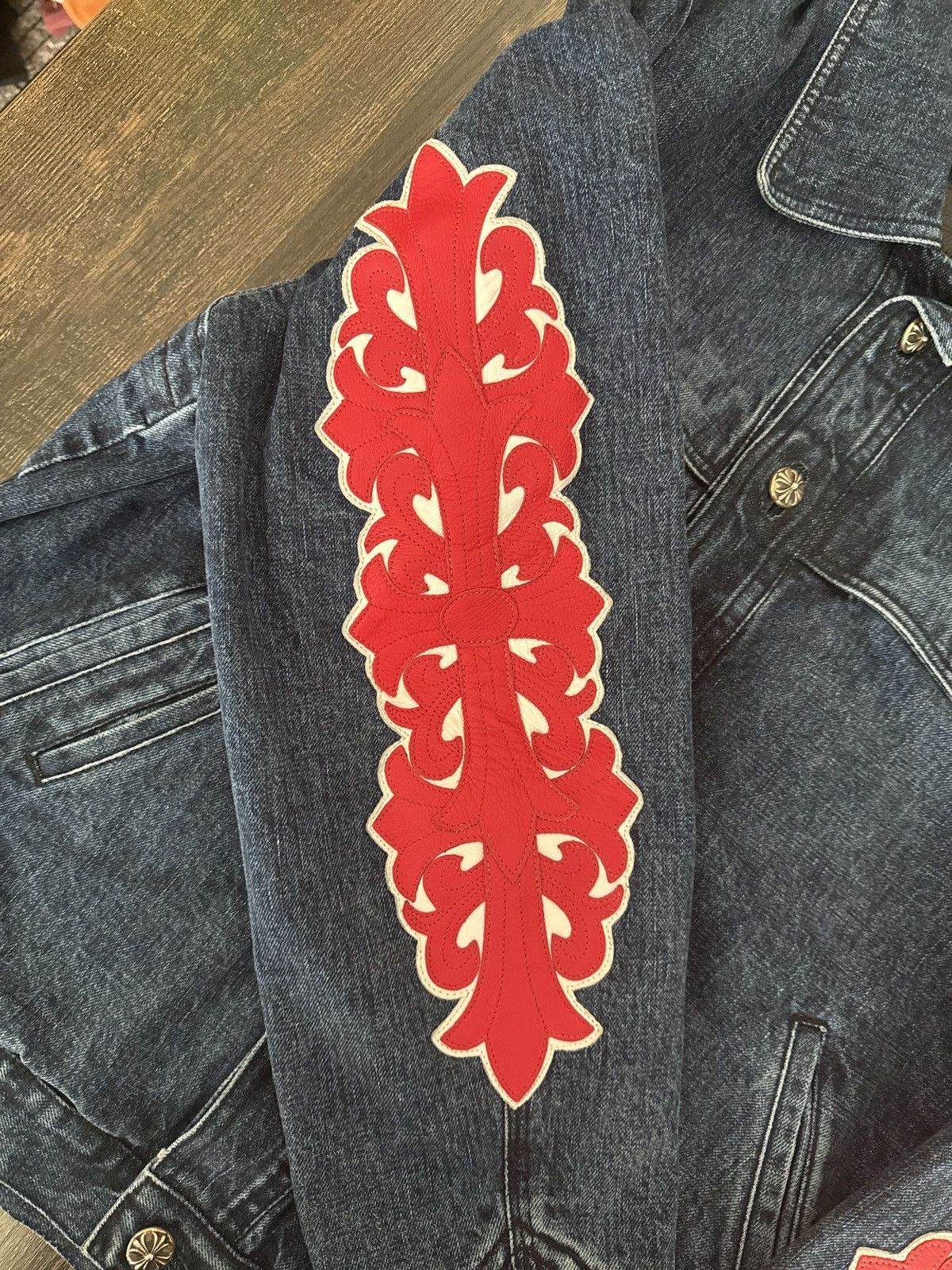 Chrome Hearts Chrome Hearts Denim Jacket Size US XL / EU 56 / 4 - 2 Thumbnail