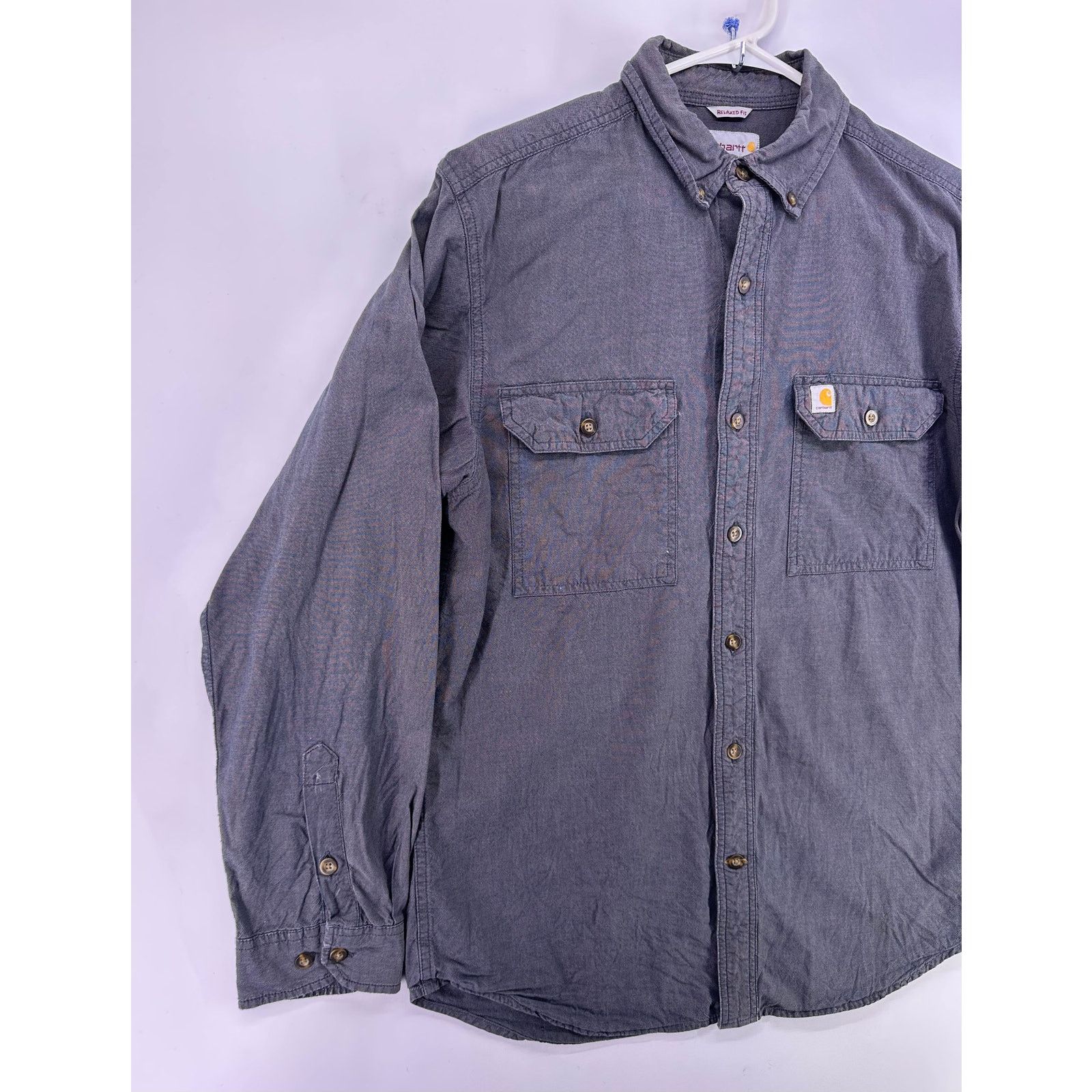 Carhartt Carhartt Men's Long Sleeve Button Up Shirt Size Large Size US M / EU 48-50 / 2 - 3 Thumbnail