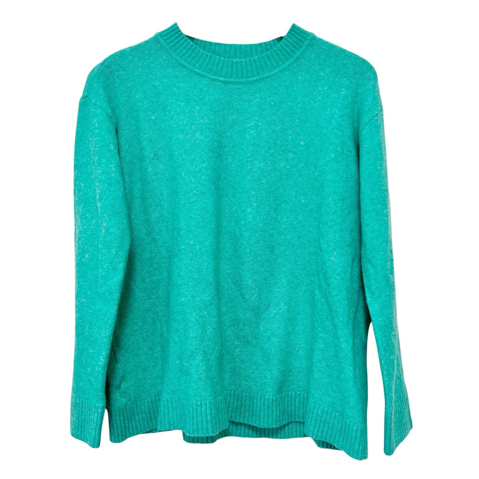 Loft Loft Green Wool Blend Sweater Sz L Size L / US 10 / IT 46 - 1 Thumbnail