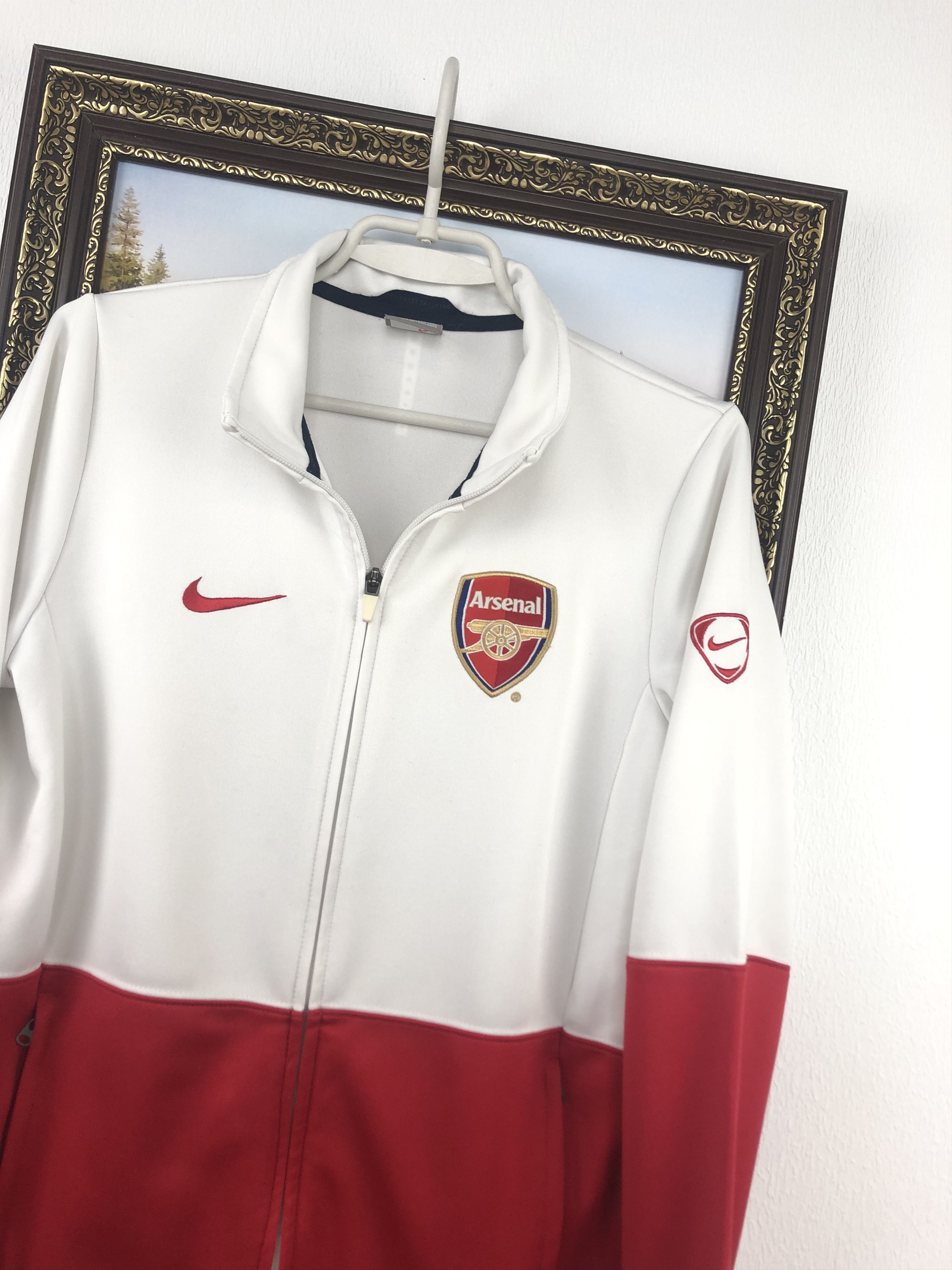 Nike Vintage Arsenal Football Jacket Soccer Track Top Gunners Size US S / EU 44-46 / 1 - 4 Thumbnail