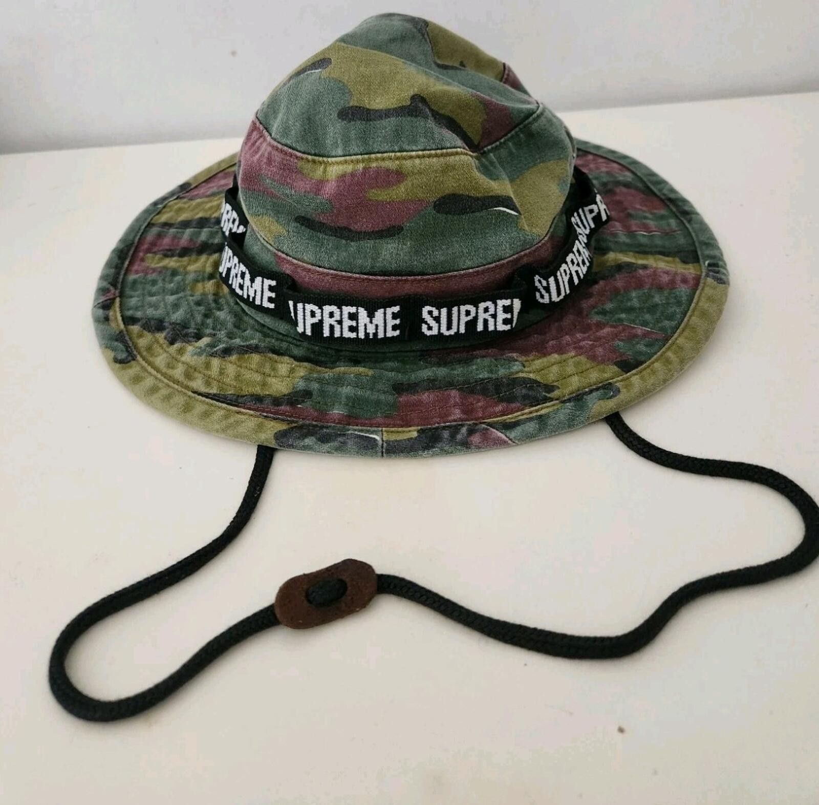 Stone Island × Supreme Supreme Stone Island Coral Camo Boonie Hat