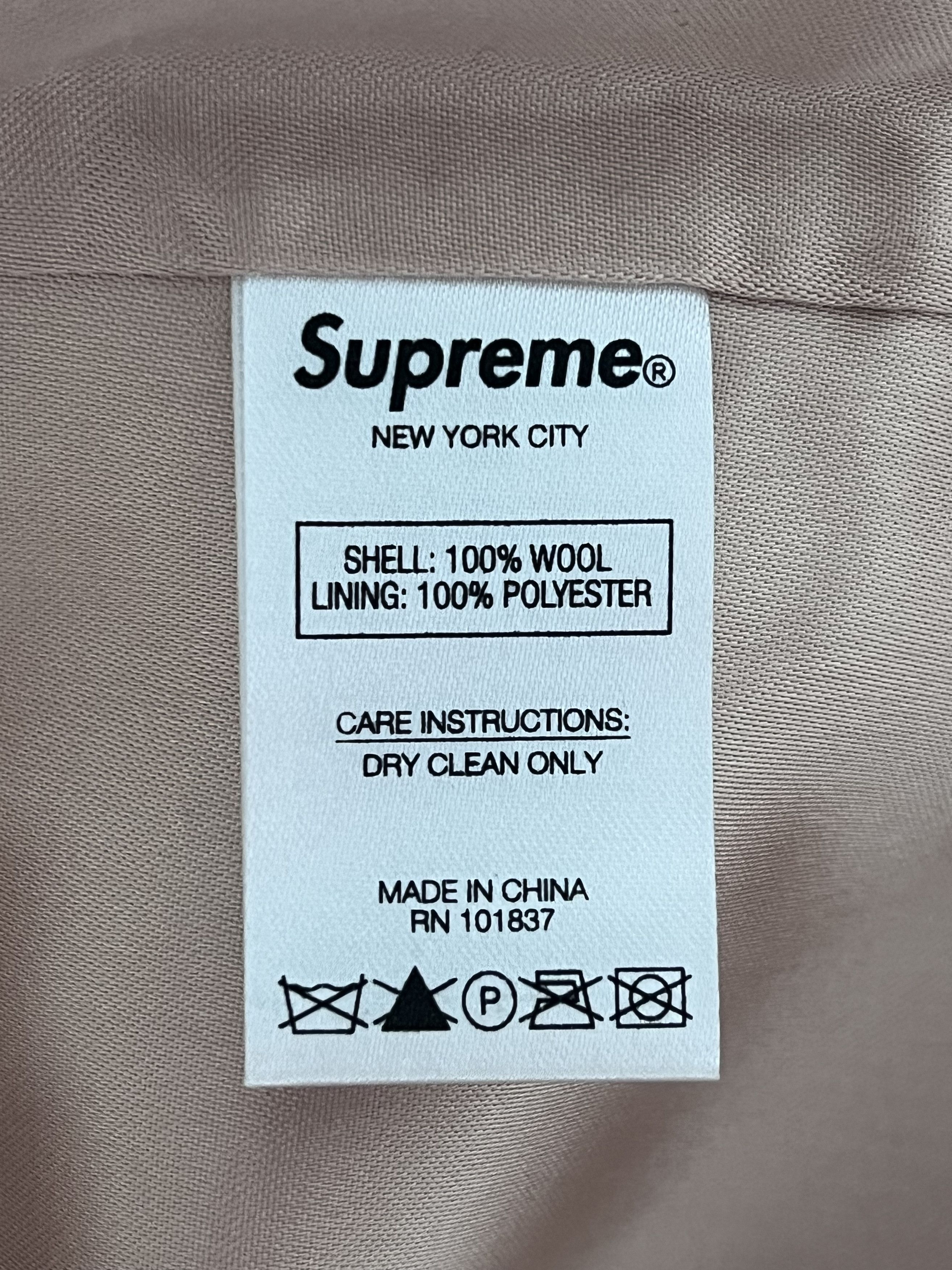 Supreme Jamie Reid/Supreme It's All Bollocks Varsity Jacket Size US L / EU 52-54 / 3 - 6 Thumbnail