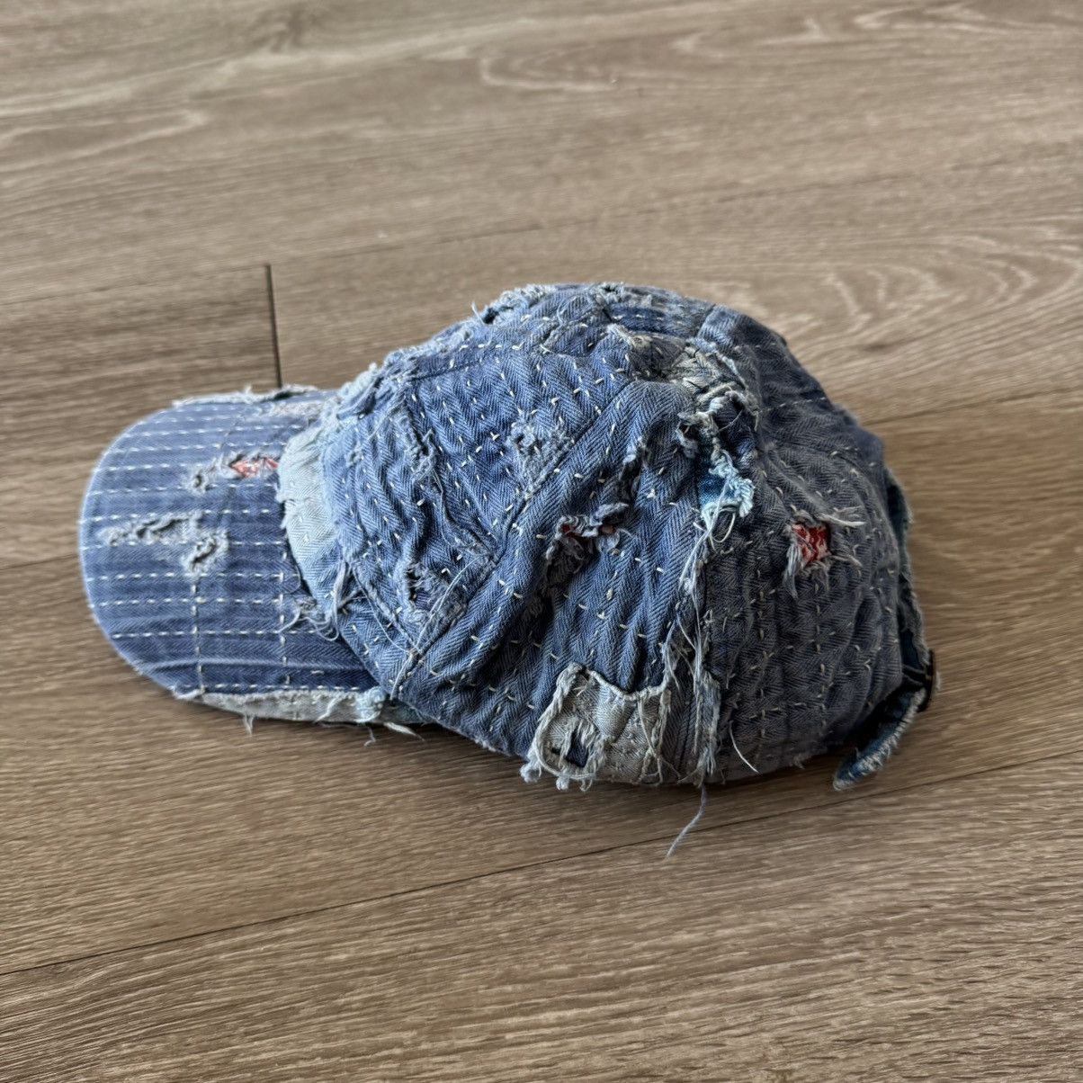Other Bleeding Indigo Chore Boro Hat 1/1 Size ONE SIZE - 2 Thumbnail