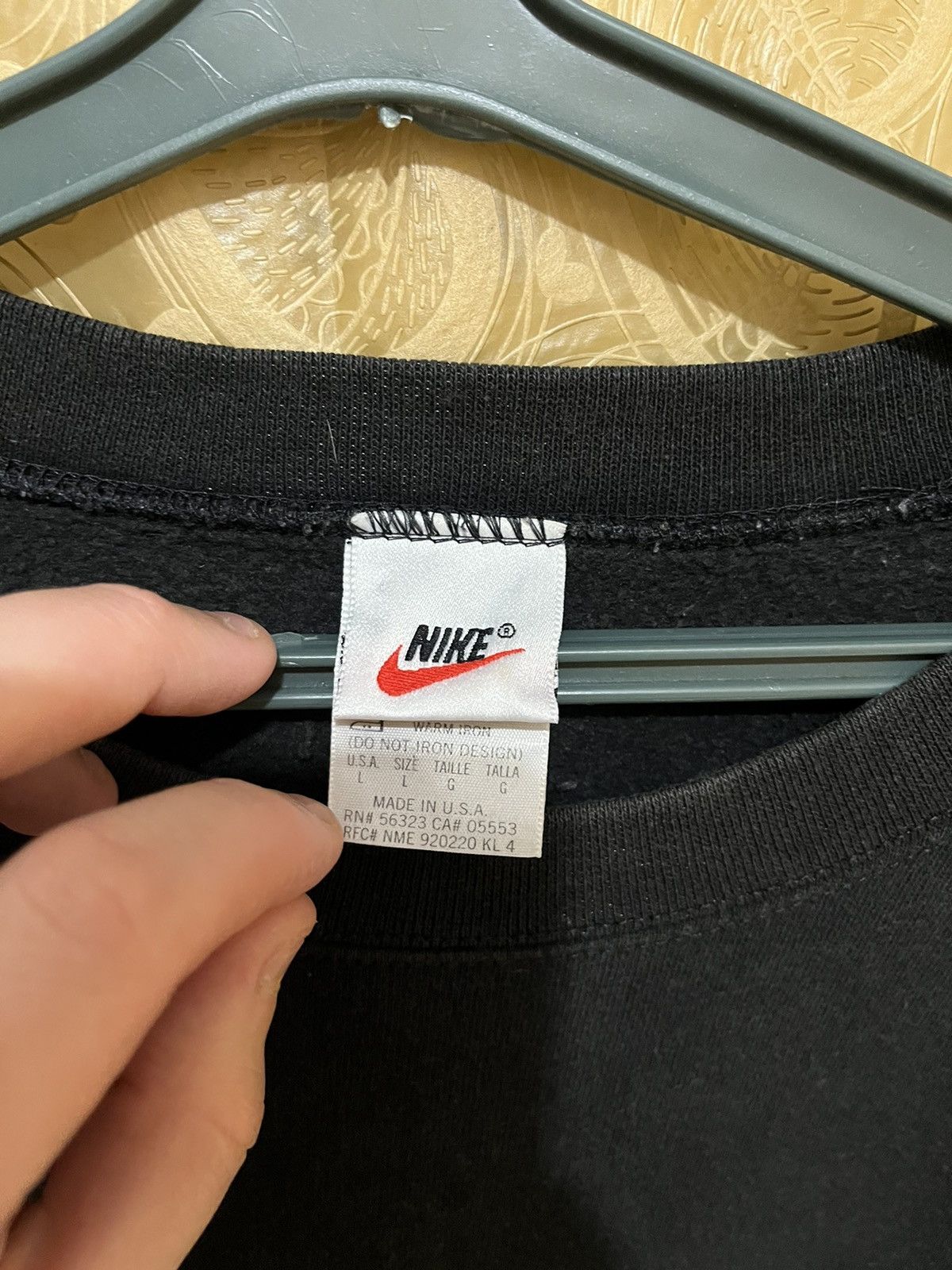 Other Vintage NIKE washed sweatshirt Made in USA 🇺🇸 Size US L / EU 52-54 / 3 - 4 Thumbnail