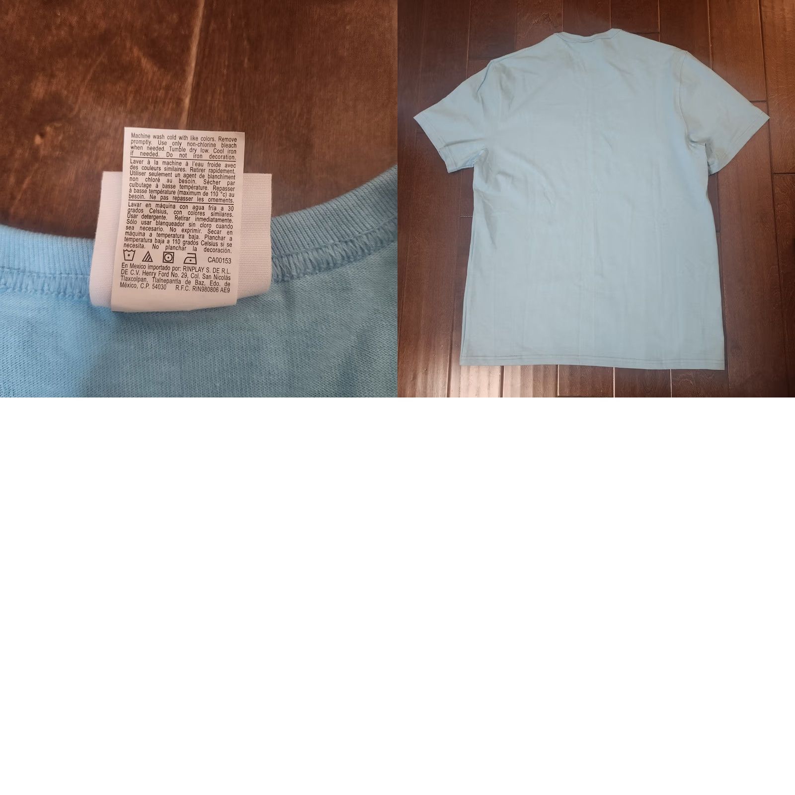 Champion Champion Men's Blue Logo Short Sleeve T-shirt Tee - Size Large Size US L / EU 52-54 / 3 - 9 Thumbnail