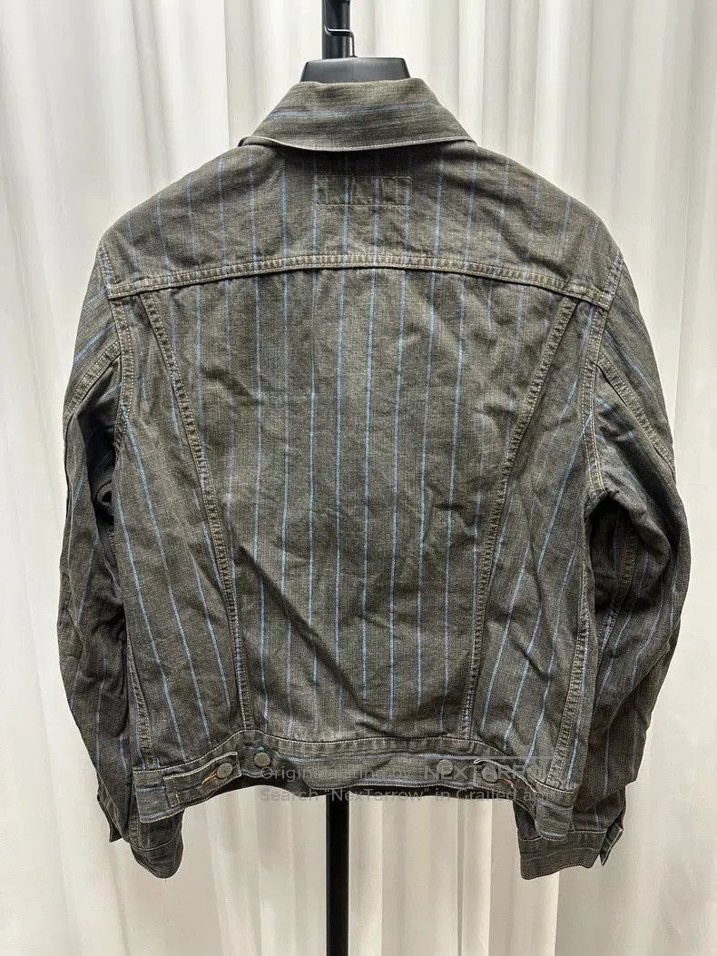 Comme des Garcons Comme des Garçons Homme Striped Denim Jacket. Size US M / EU 48-50 / 2 - 4 Thumbnail