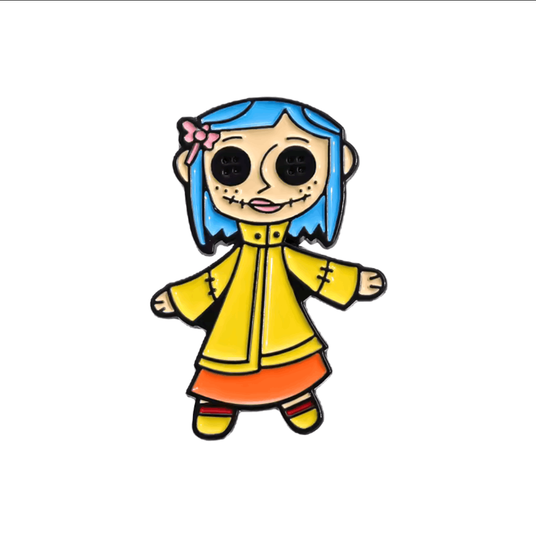 Japanese Brand CORALINE Enamel Lapel Metal Pin NEW Size ONE SIZE - 1 Thumbnail