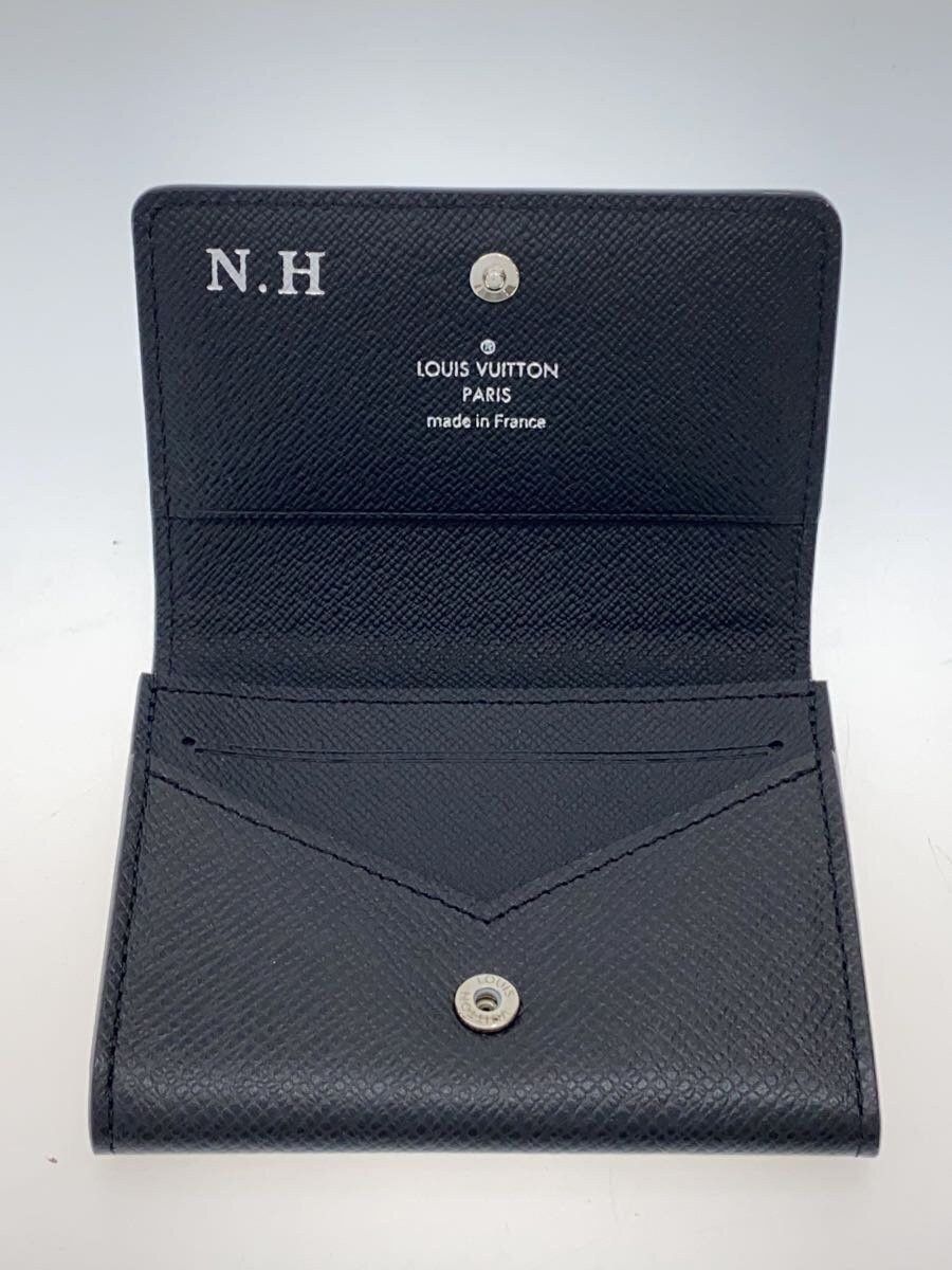 Louis Vuitton Louis Vuitton Taiga Envelope Carte de Visite NM Black Size ONE SIZE - 4 Thumbnail
