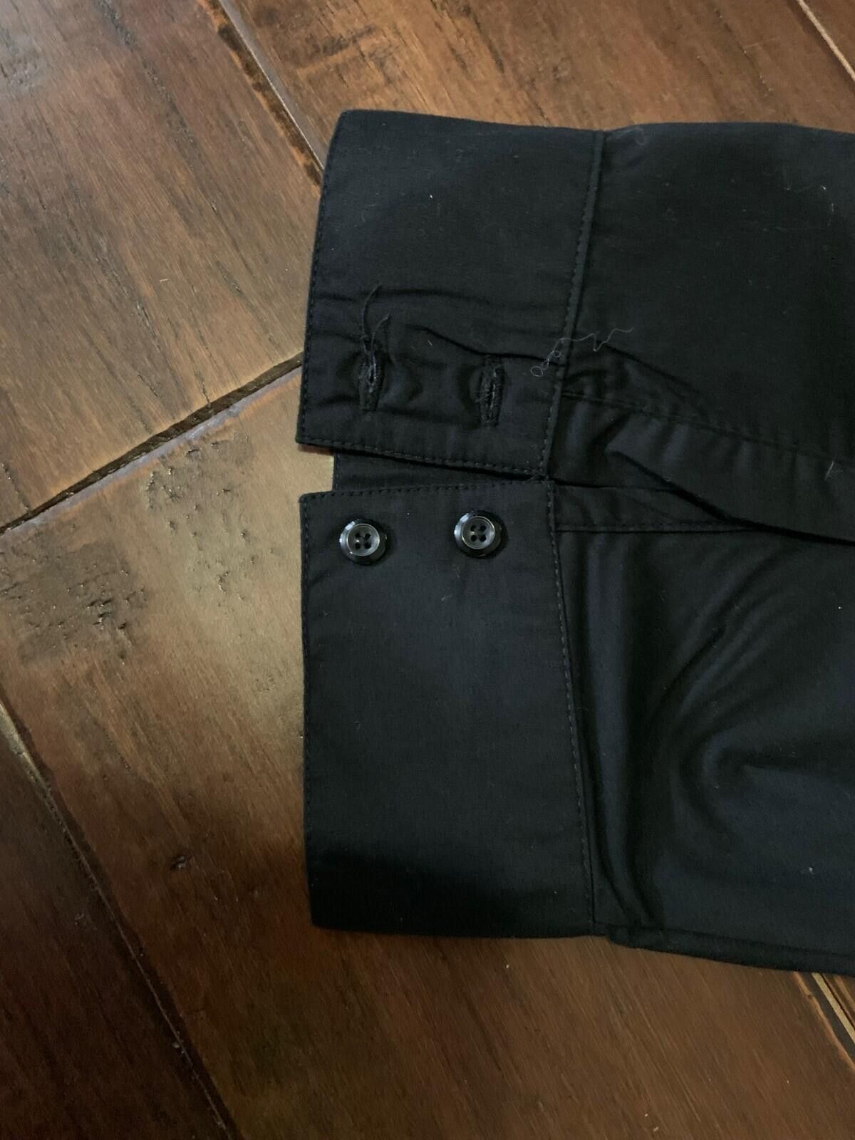 Other 28W Black Button Up Women's Plus Size 3/4 Sleeve Kate Shirt Size 4XL / US 24-26 - 6 Thumbnail