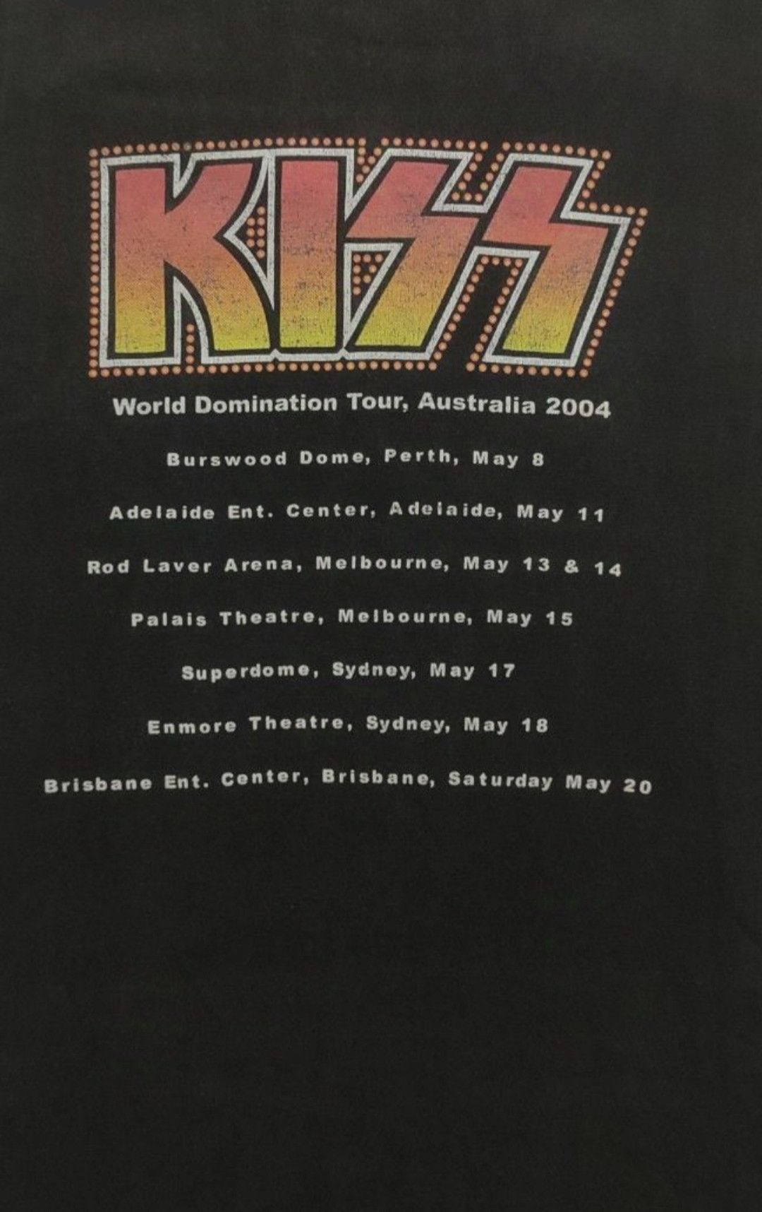 Band Tees × KISS × Vintage Vintage Kiss tour 2004 Australia Size US S / EU 44-46 / 1 - 5 Thumbnail