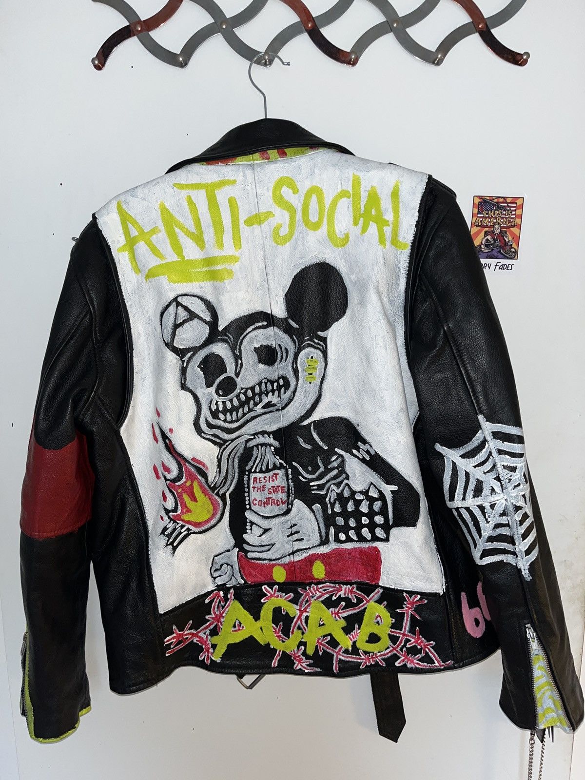 Handmade Custom handmade punk jacket Size US M / EU 48-50 / 2 - 6 Thumbnail
