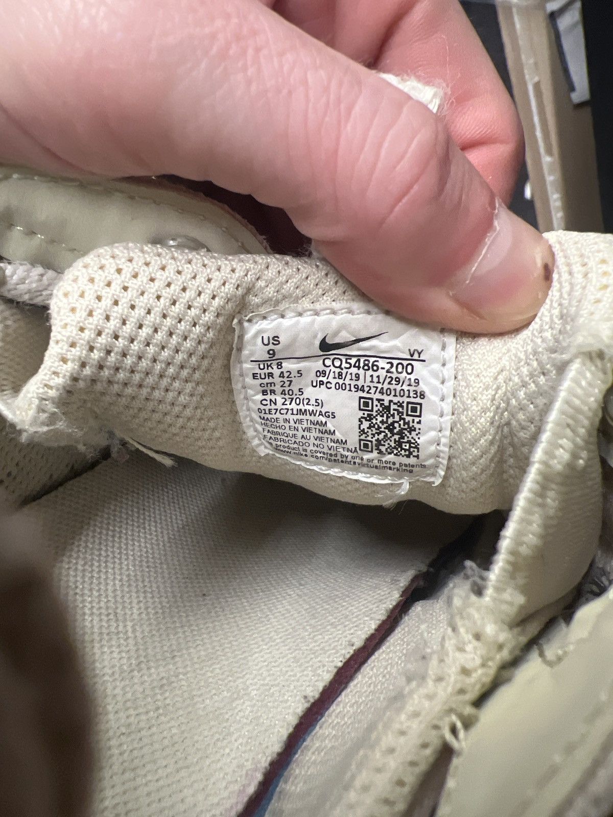 Nike × Stussy Nike Air Zoom Spiridon Cage 2 Stussy Fossil EU 42,5 Size US 9 / EU 42 - 7 Thumbnail