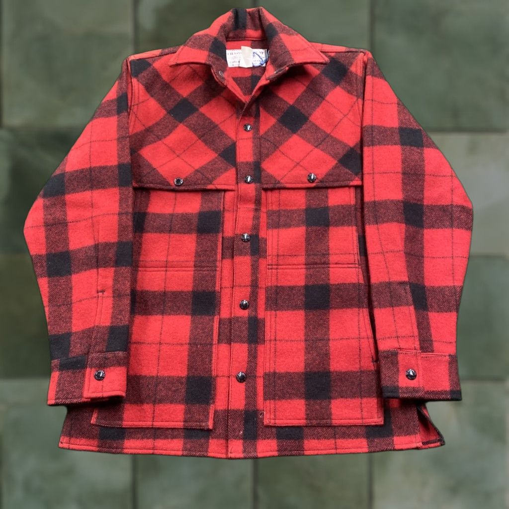 Filson VINTAGE Filson Jacket Mens XS Red 3-in-1 Wool Wind-Resistant Water-Resistant Full Zip Pockets 80s 90s USA Style 3-in-1 Jacket Size US XS / EU 42 / 0 - 1 Thumbnail