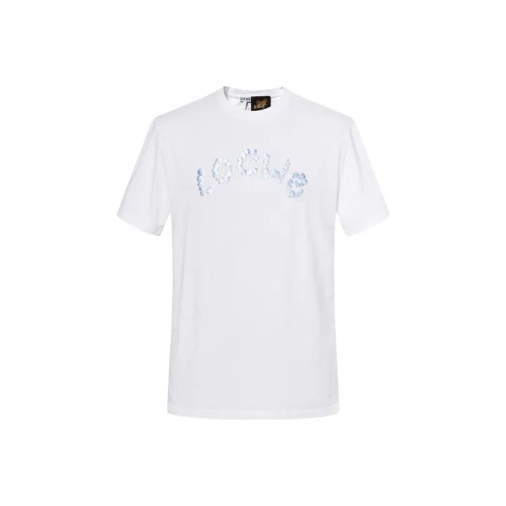 Loewe LOEWE SS23 Letter Logo Print T-Shirt Size US L / EU 52-54 / 3 - 1 Thumbnail