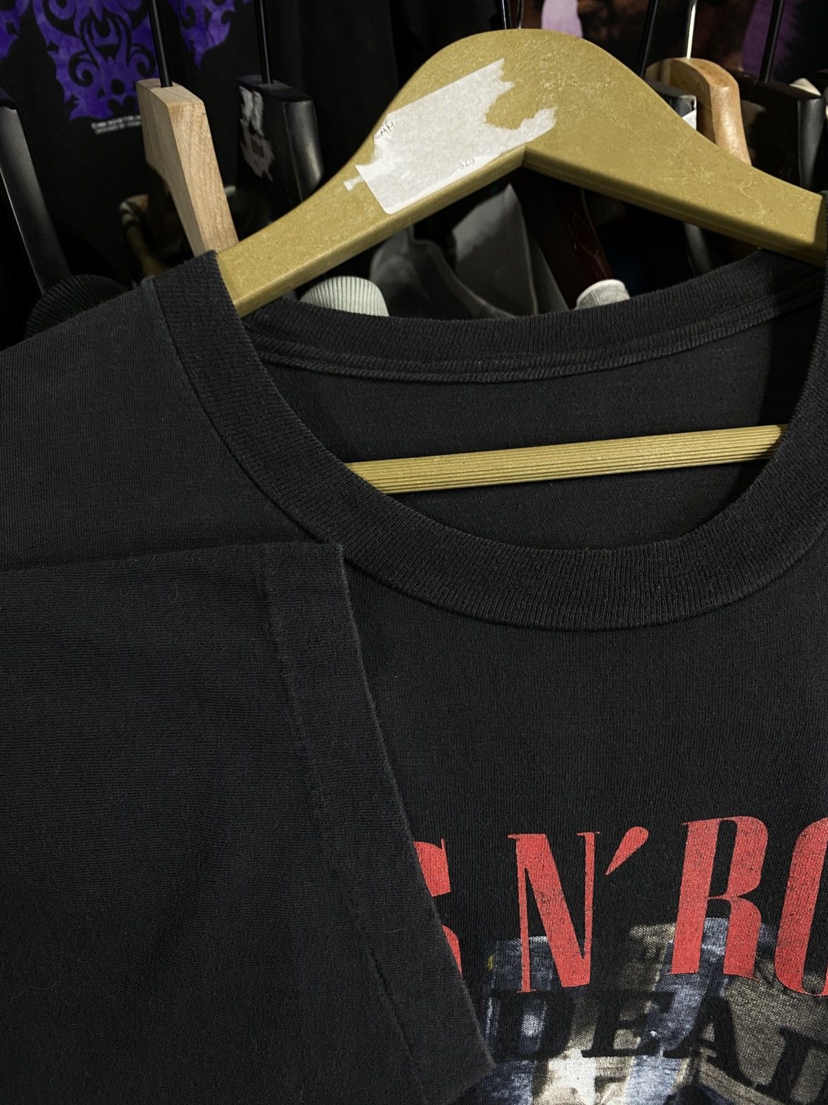 Band Tees × Vintage Vintage 90’s Guns n Roses Band Tee Shirt Large Size US L / EU 52-54 / 3 - 5 Thumbnail