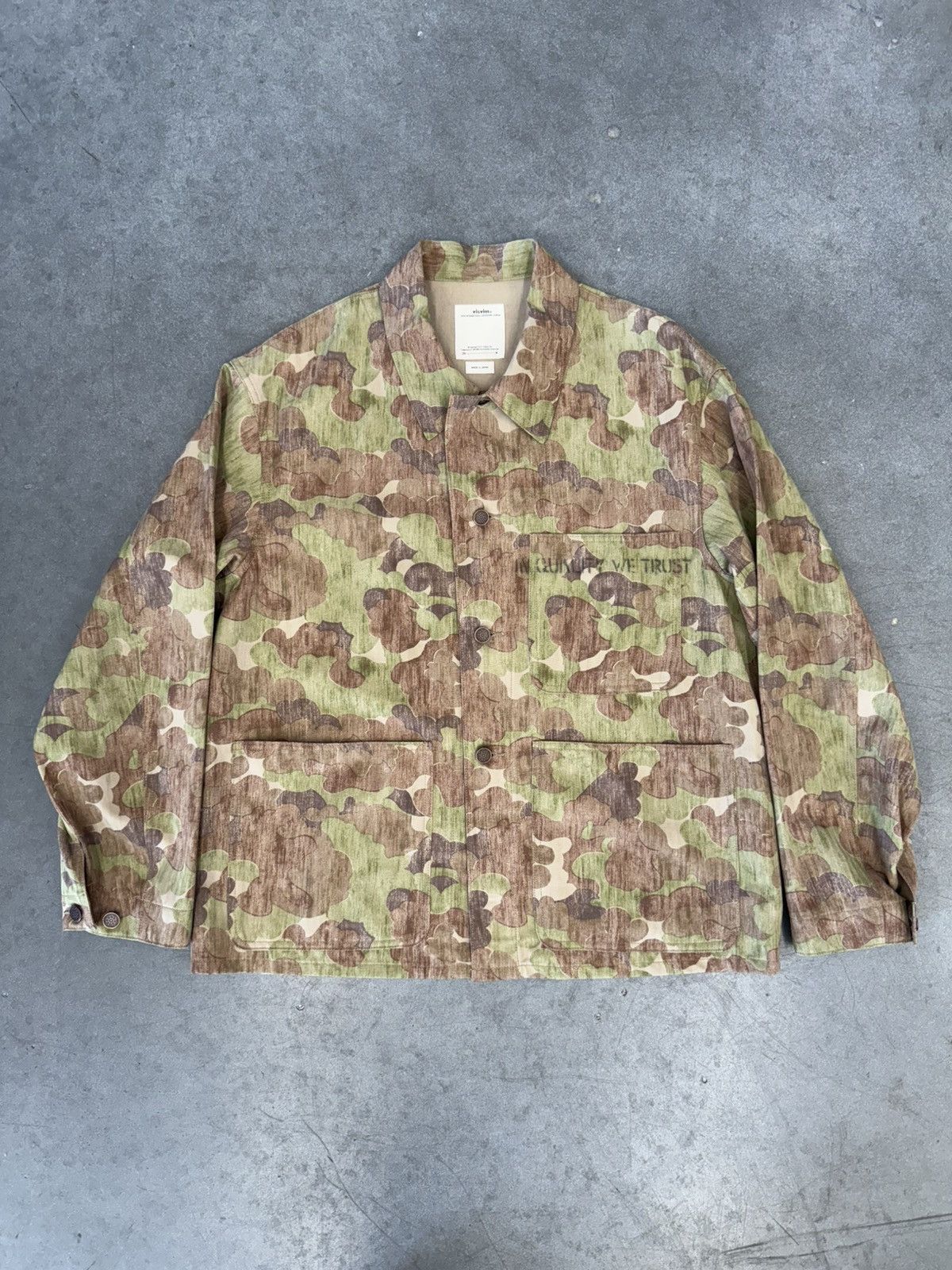 Visvim Visvim Baker Brown Khaki Coverall Jacket | Grailed