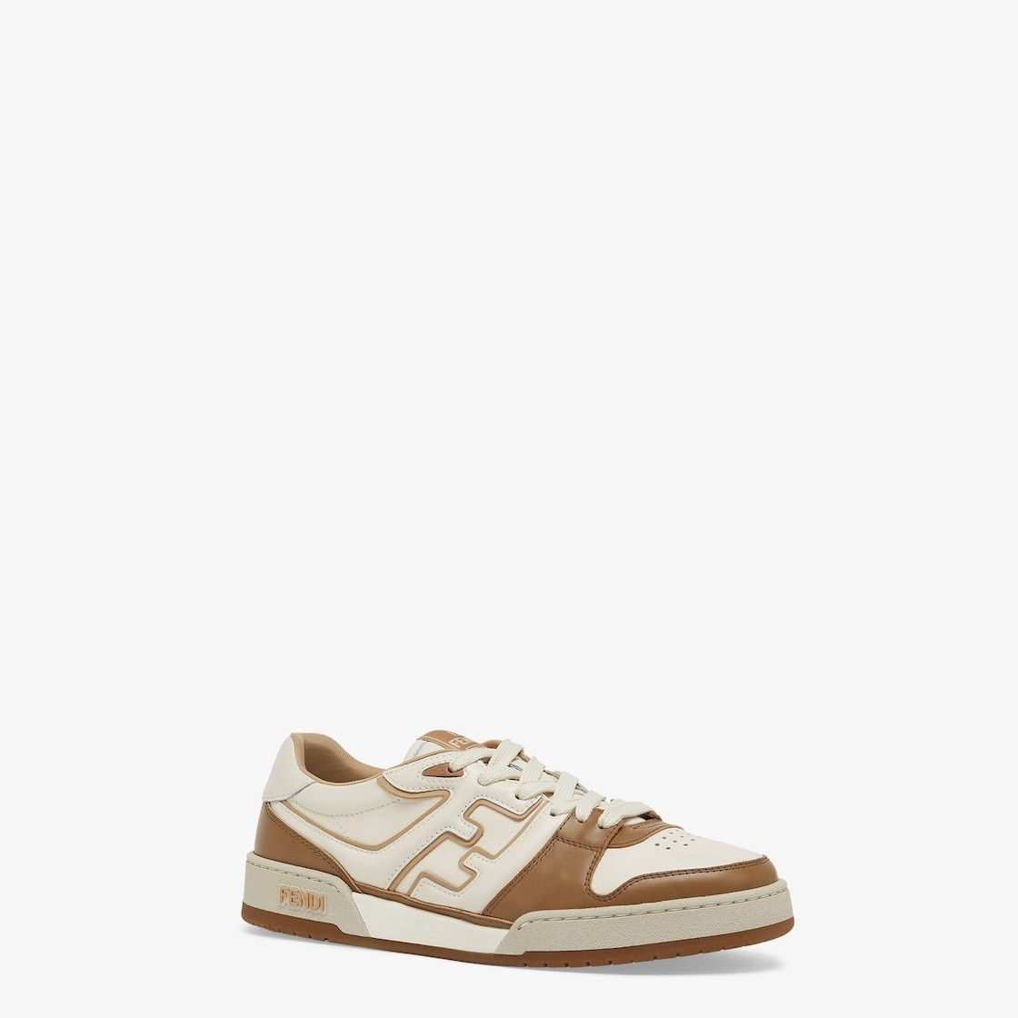 Fendi o1s1wg111025 Fendi Match Sneakers in White/Brown Size US 9 / EU 42 - 1 Thumbnail
