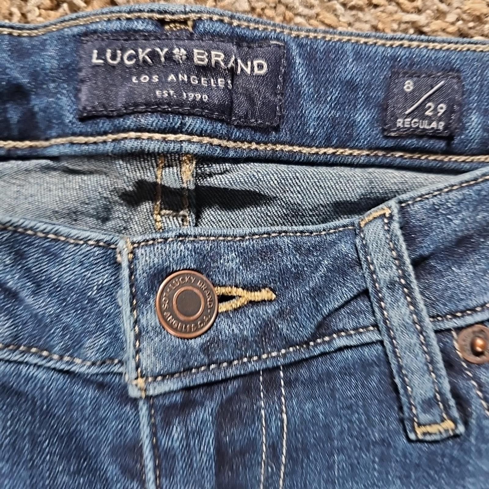 Lucky Brand Lucky Brand 8/29 Lowrise Skinny Lolita Regular Jeans Size 30" / US 8 / IT 44 - 2 Thumbnail