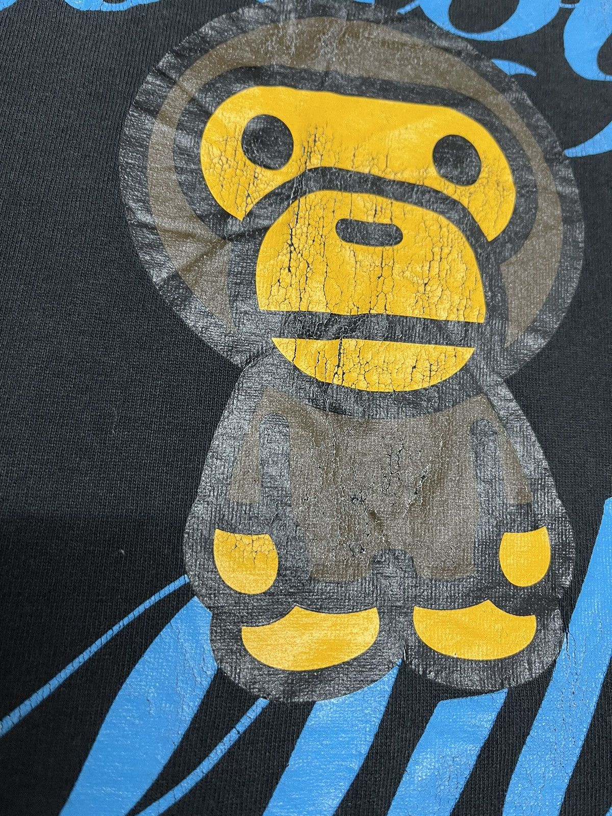 Bape 🇯🇵VINTAGE Y2K BABY MILO BY BATHING APE TEE VERY RARE Size US M / EU 48-50 / 2 - 4 Thumbnail