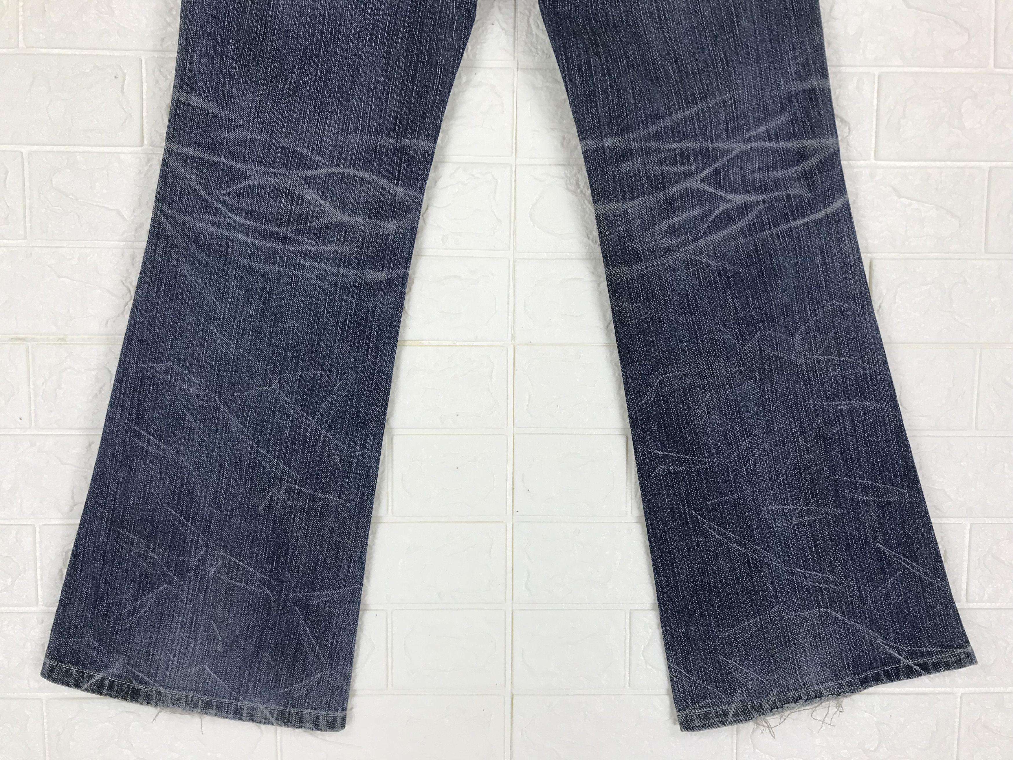Edwin Vintage Edwin 503 Buckle Back Flare Jeans Size US 31 - 4 Thumbnail