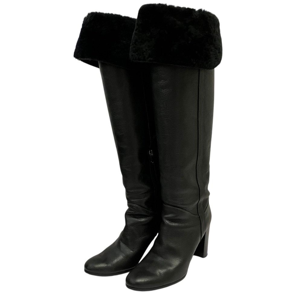 Other Other GINZA Kanematsu Sheepskin Long Boots Leather Shoes DUTY FREE for USA Size ONE SIZE - 1 Thumbnail