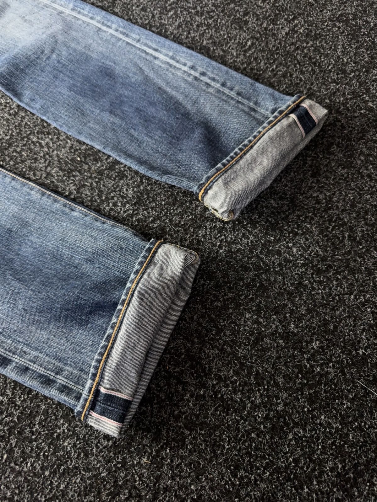 Edwin Vintage 90s Edwin ED-71 Japanese Selvedge Retro Denim Jeans Size US 31 - 2 Thumbnail